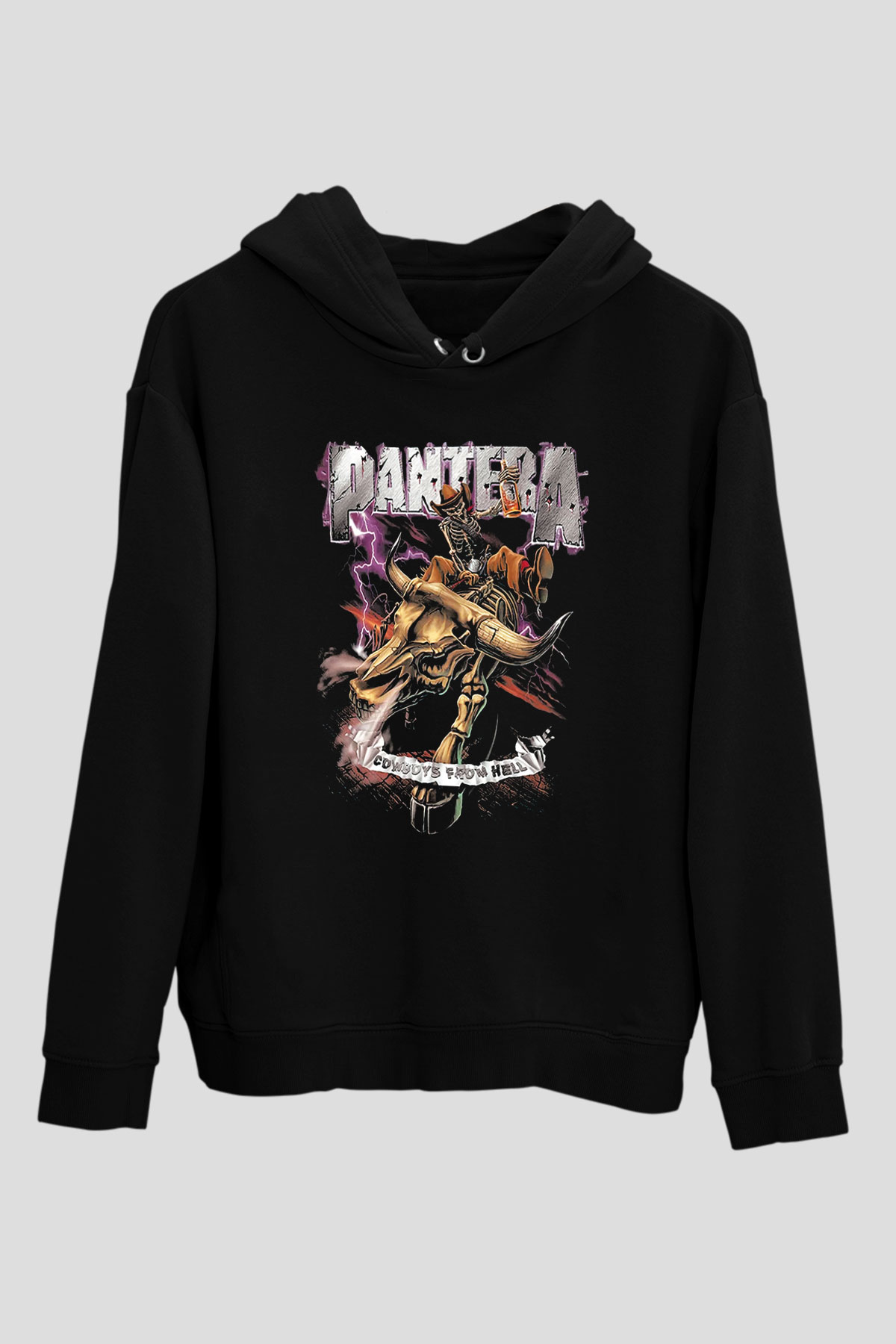 Pantera Siyah Unisex Hoodie