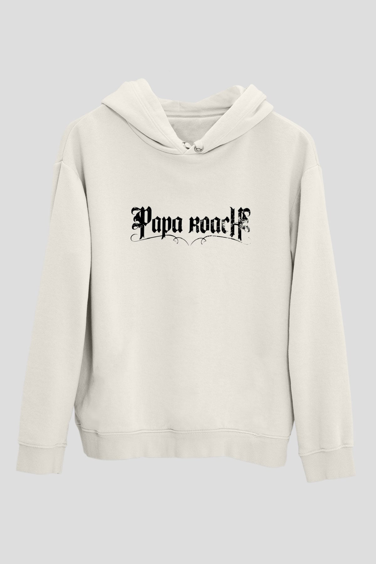 Papa Roach Beyaz Unisex Kapşonlu Sweatshirt