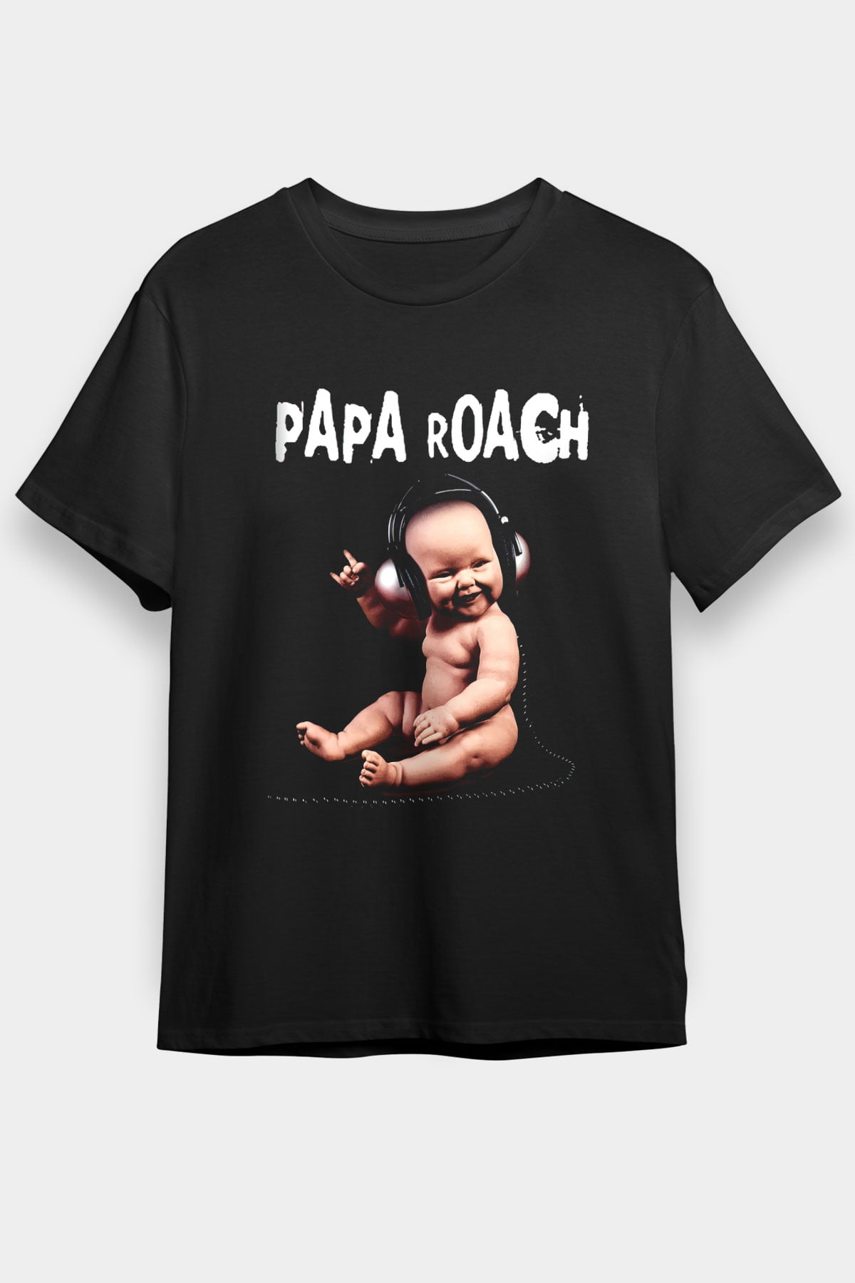 Papa Roach Siyah Unisex Tişört T-Shirt - TişörtFabrikası