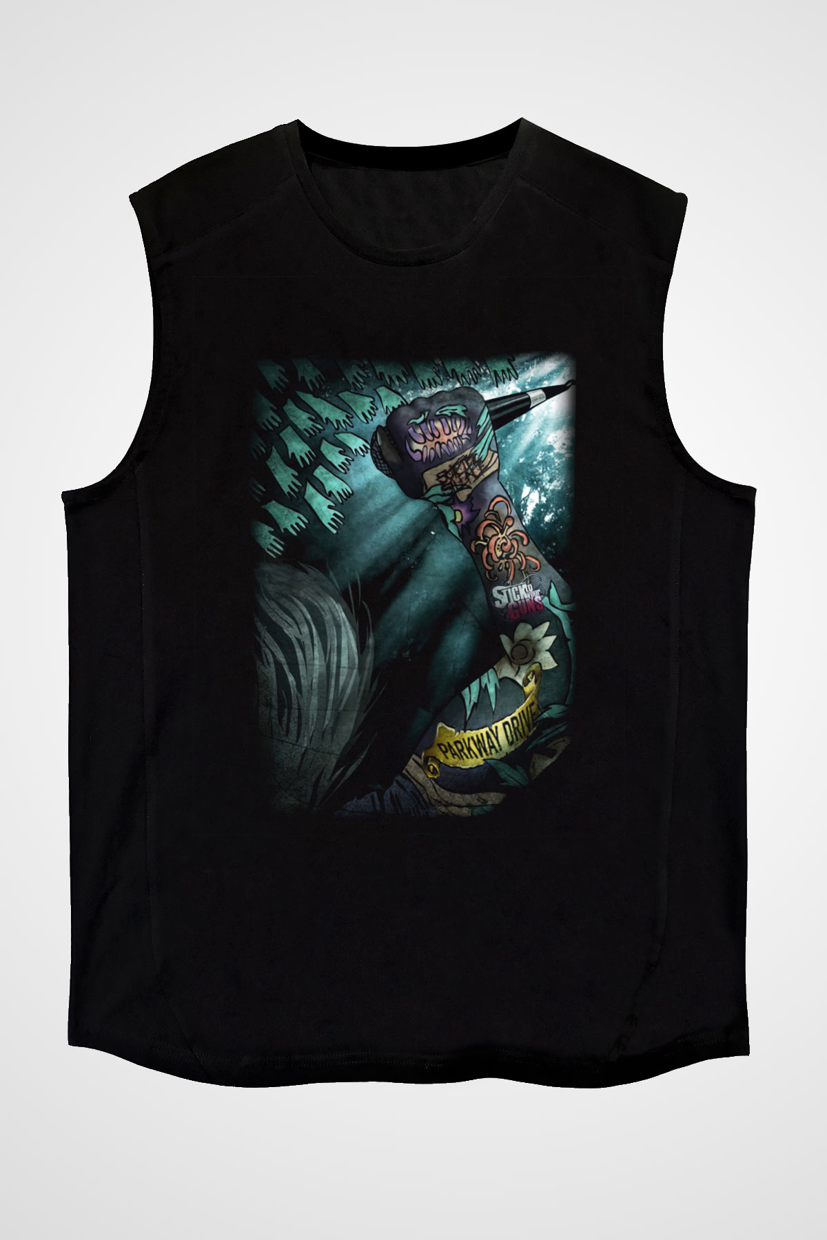 Parkway Drive Siyah Unisex Kolsuz Tişört