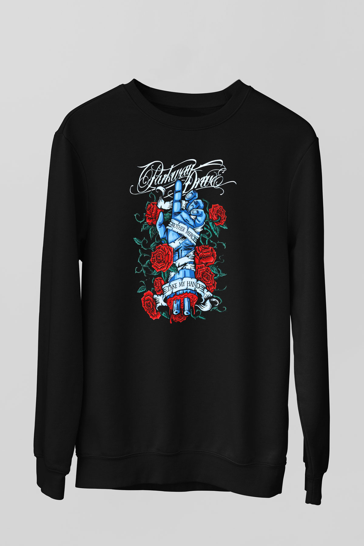 Parkway Drive Siyah Unisex Sweatshirt