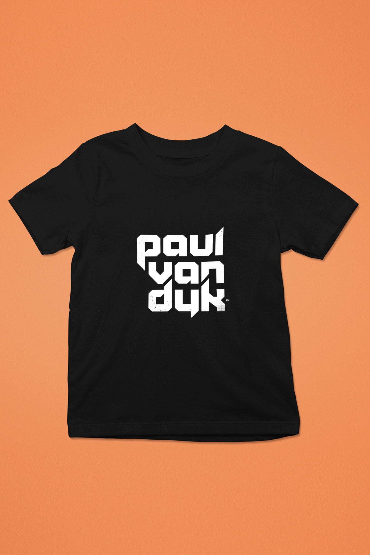 Paul Van Dyk Baskılı Unisex Siyah Çocuk Tişört