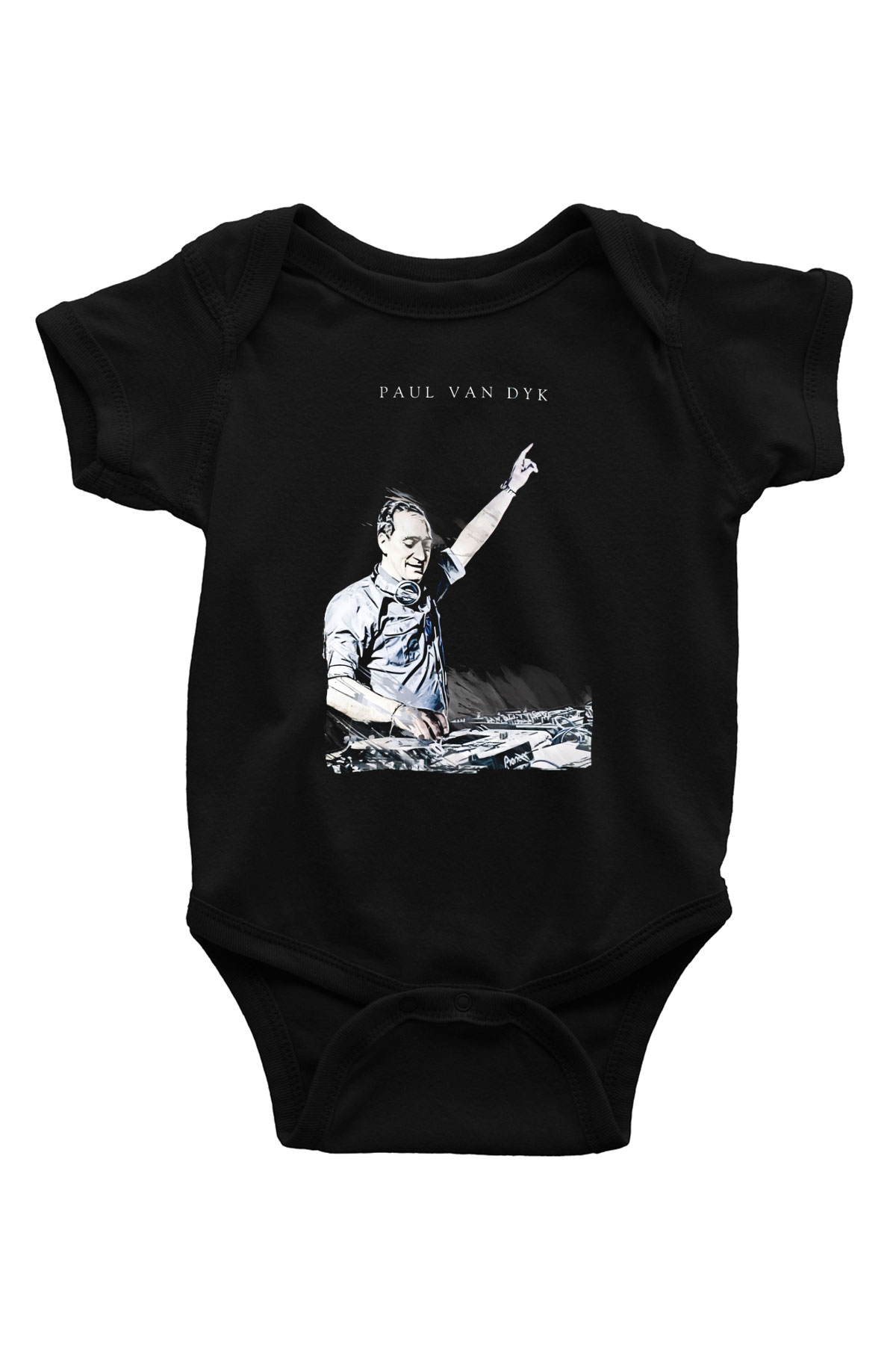 Paul Van Dyk Siyah Bebek Body - Zıbın