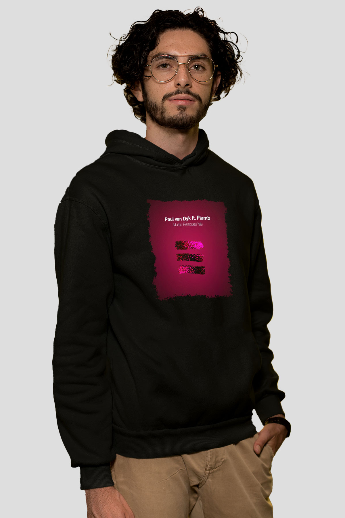 Paul Van Dyk Siyah Unisex Hoodie