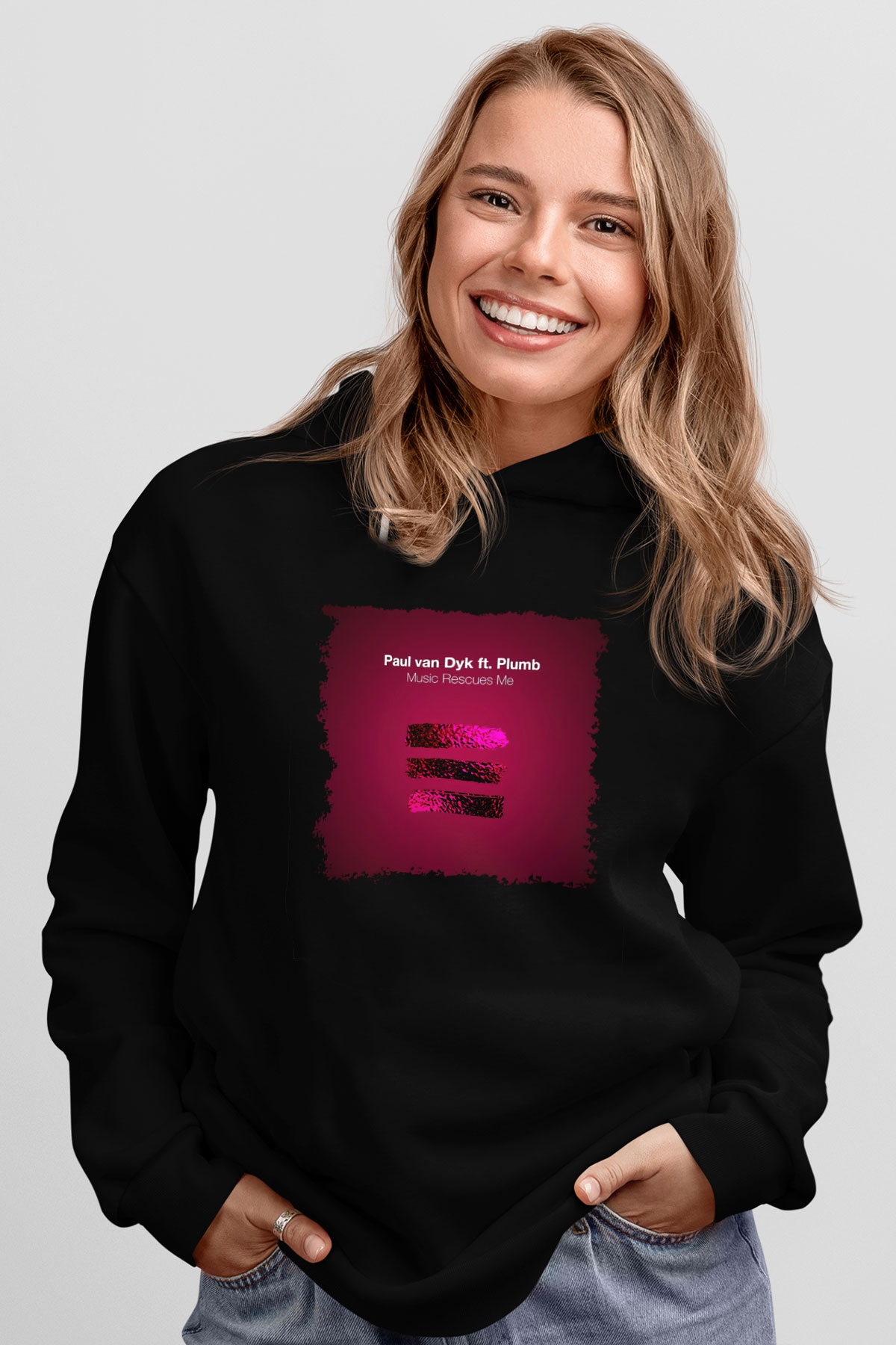 Paul Van Dyk Siyah Unisex Hoodie