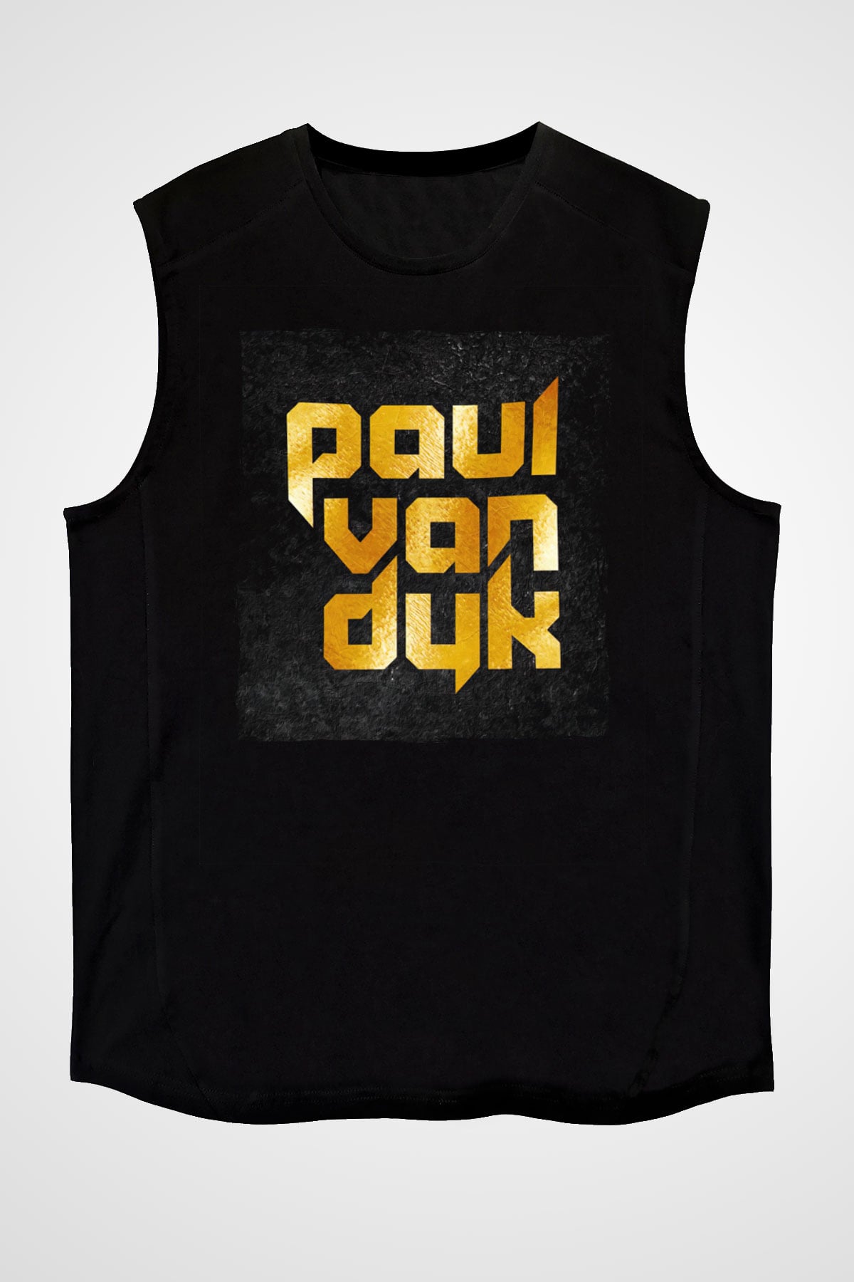 Paul Van Dyk Siyah Unisex Kolsuz Tişört
