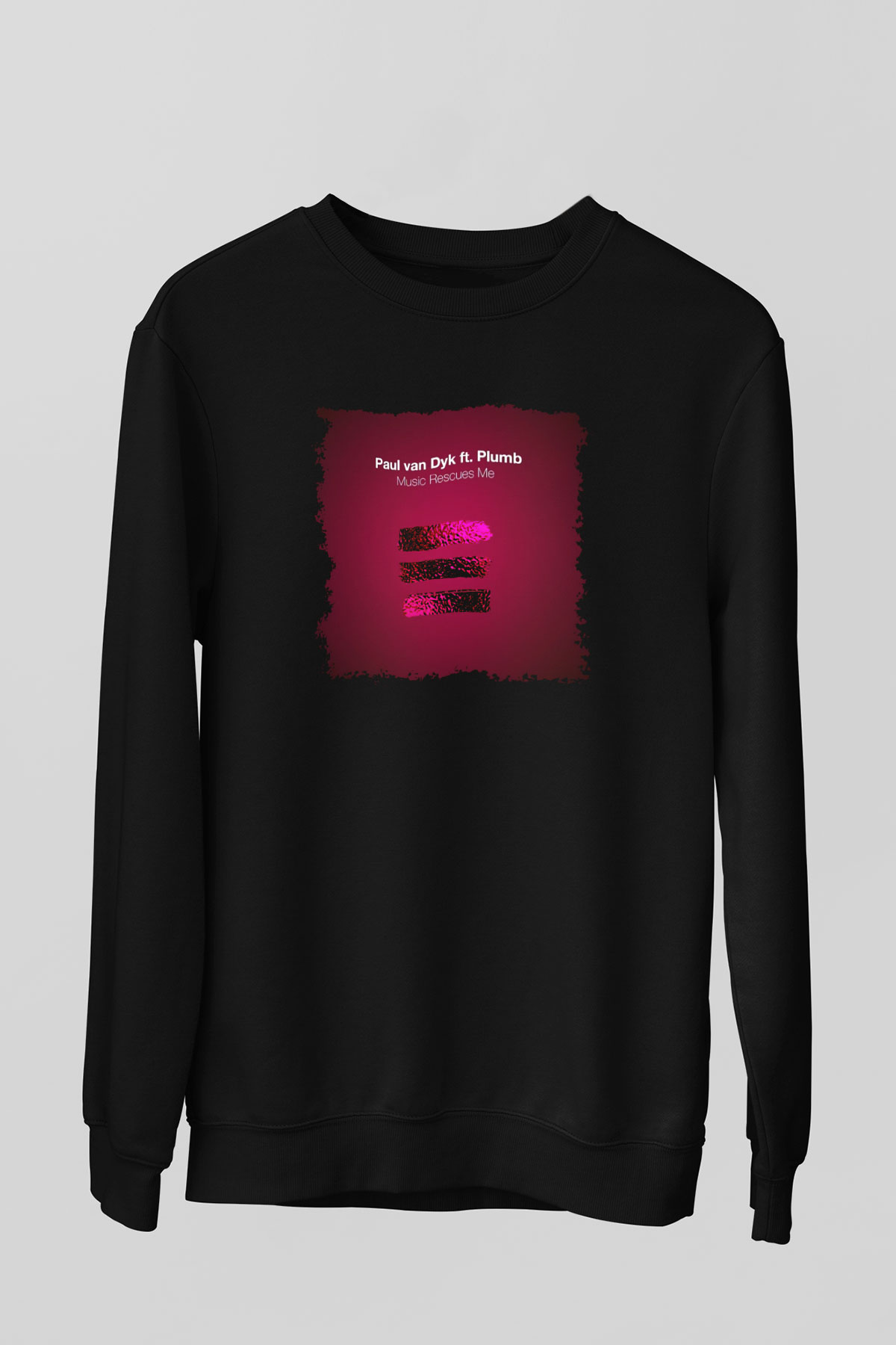 Paul Van Dyk Siyah Unisex Sweatshirt