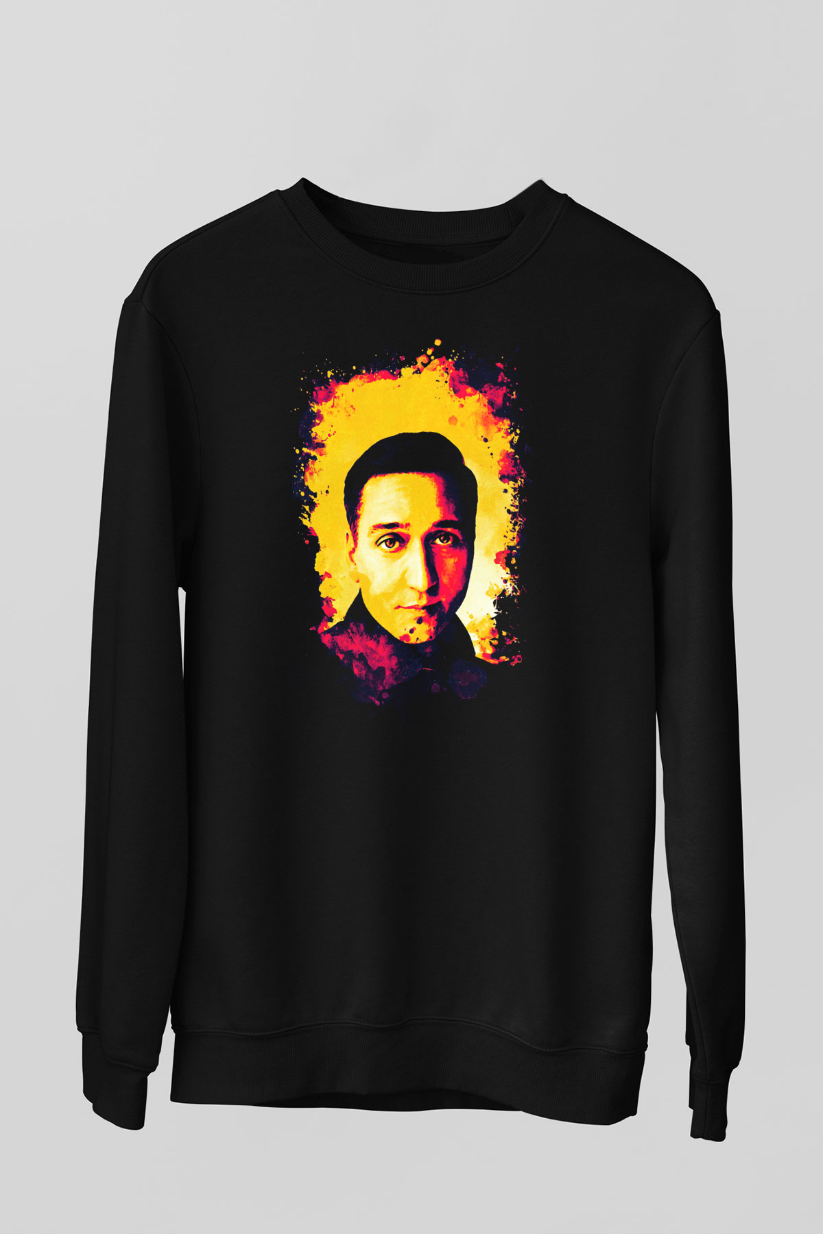 Paul Van Dyk Siyah Unisex Sweatshirt