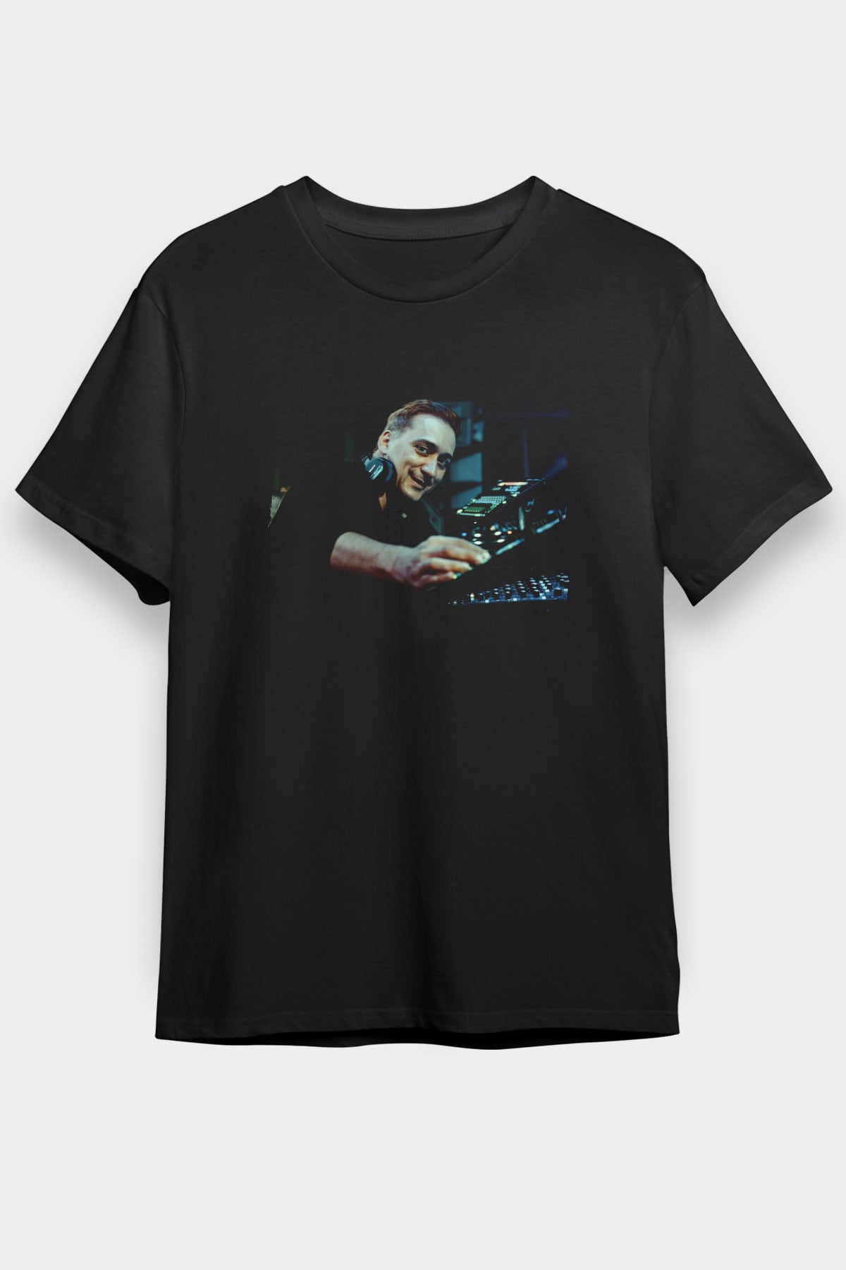 Paul Van Dyk Siyah Unisex Tişört T-Shirt - TişörtFabrikası