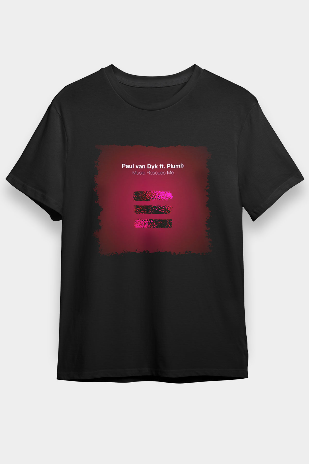 Paul Van Dyk Siyah Unisex Tişört T-Shirt - TişörtFabrikası