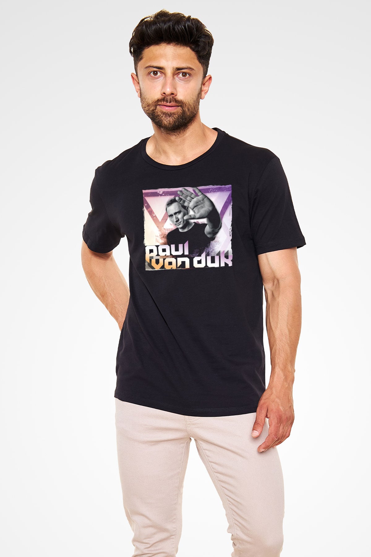 Paul Van Dyk Siyah Unisex Tişört T-Shirt - TişörtFabrikası