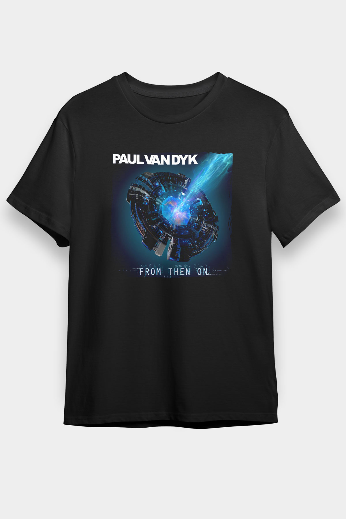 Paul Van Dyk Siyah Unisex Tişört T-Shirt - TişörtFabrikası