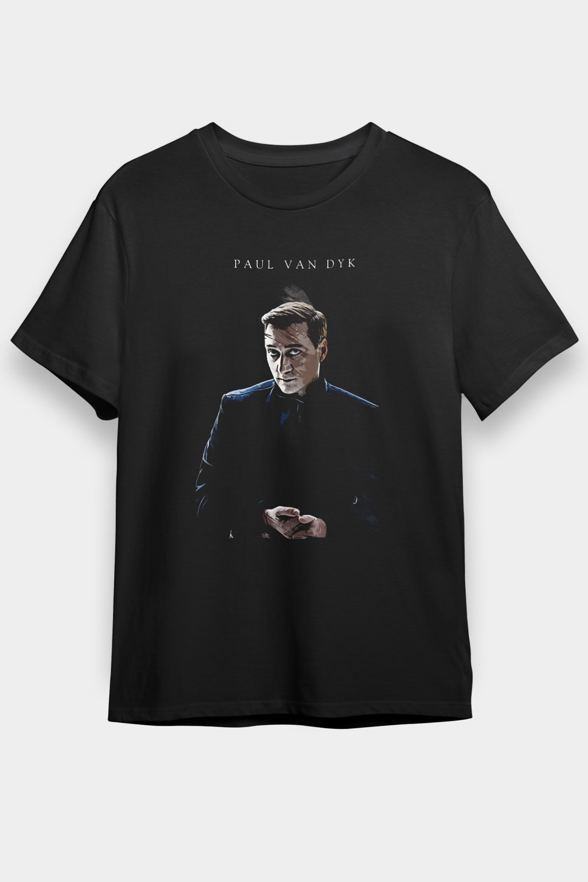 Paul Van Dyk Siyah Unisex Tişört T-Shirt - TişörtFabrikası