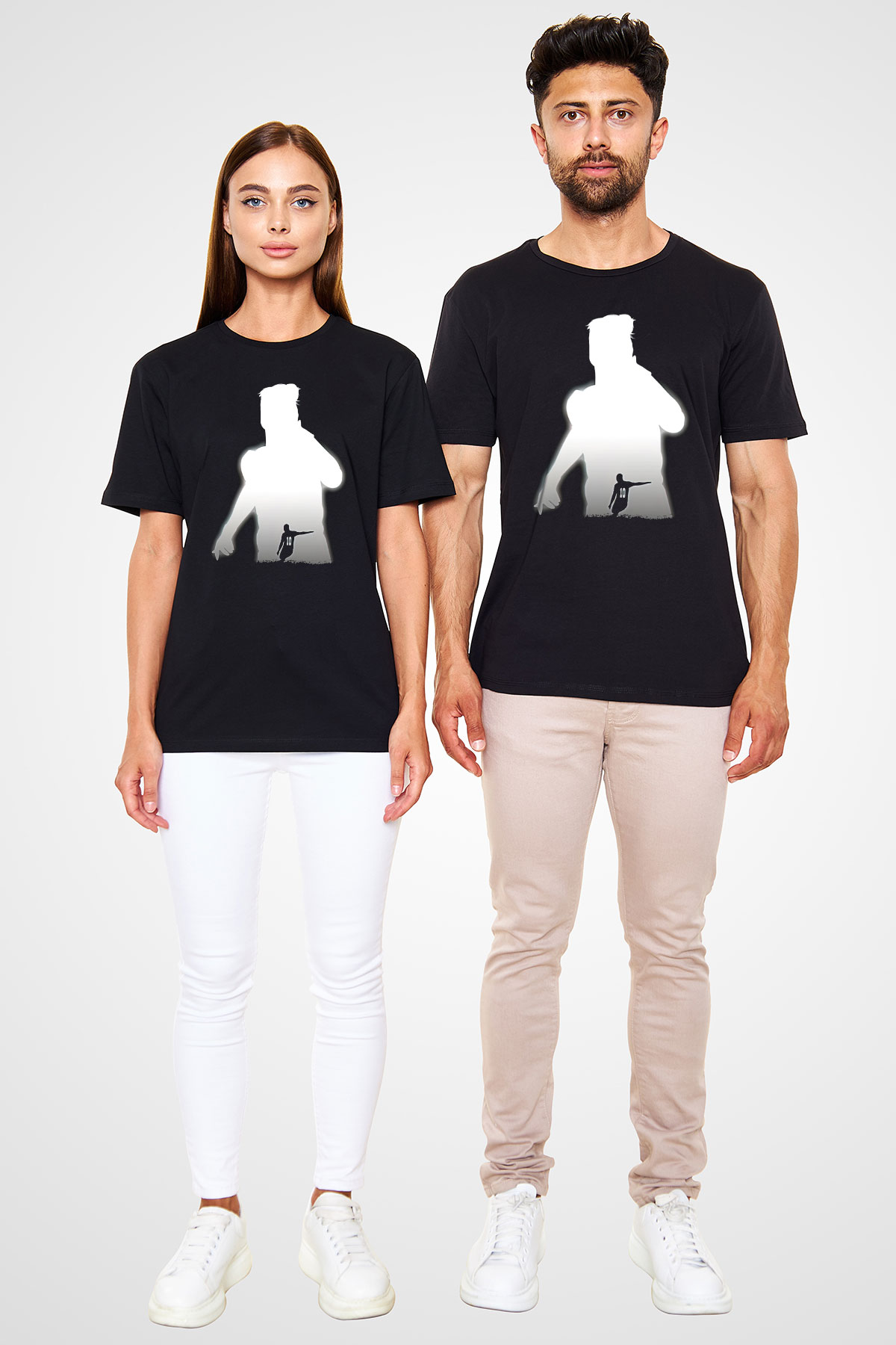 Paulo Dybala Baskılı Unisex Siyah Tişört - Tshirt
