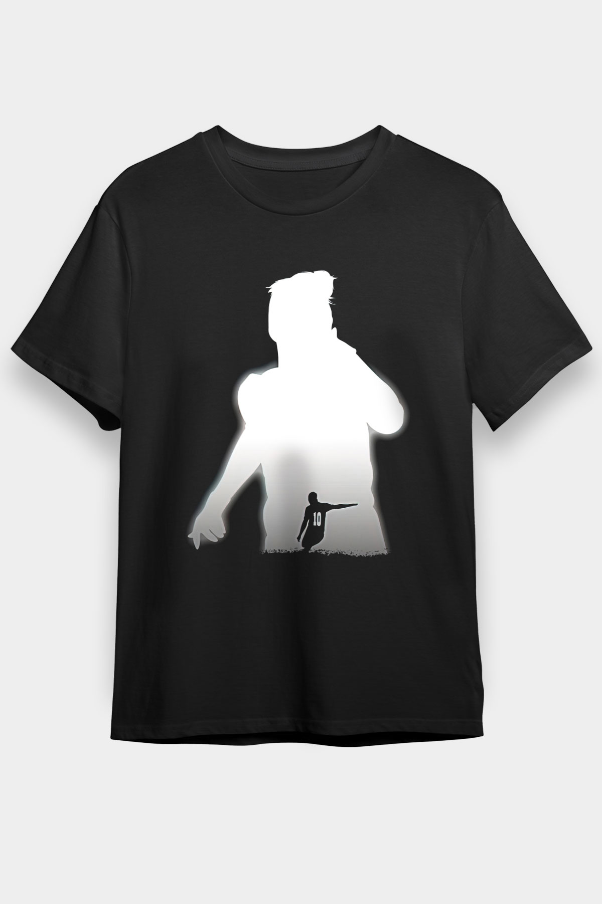 Paulo Dybala Baskılı Unisex Siyah Tişört - Tshirt