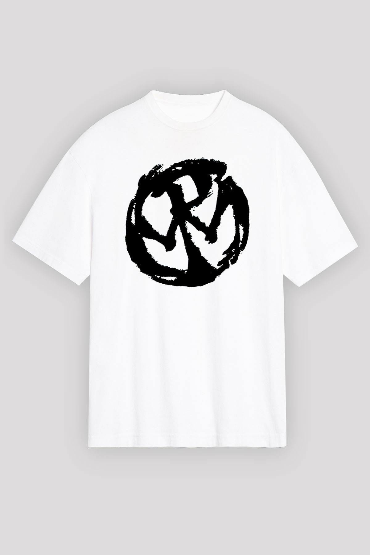 Pennywise Beyaz Unisex Oversize Tişört T-Shirt