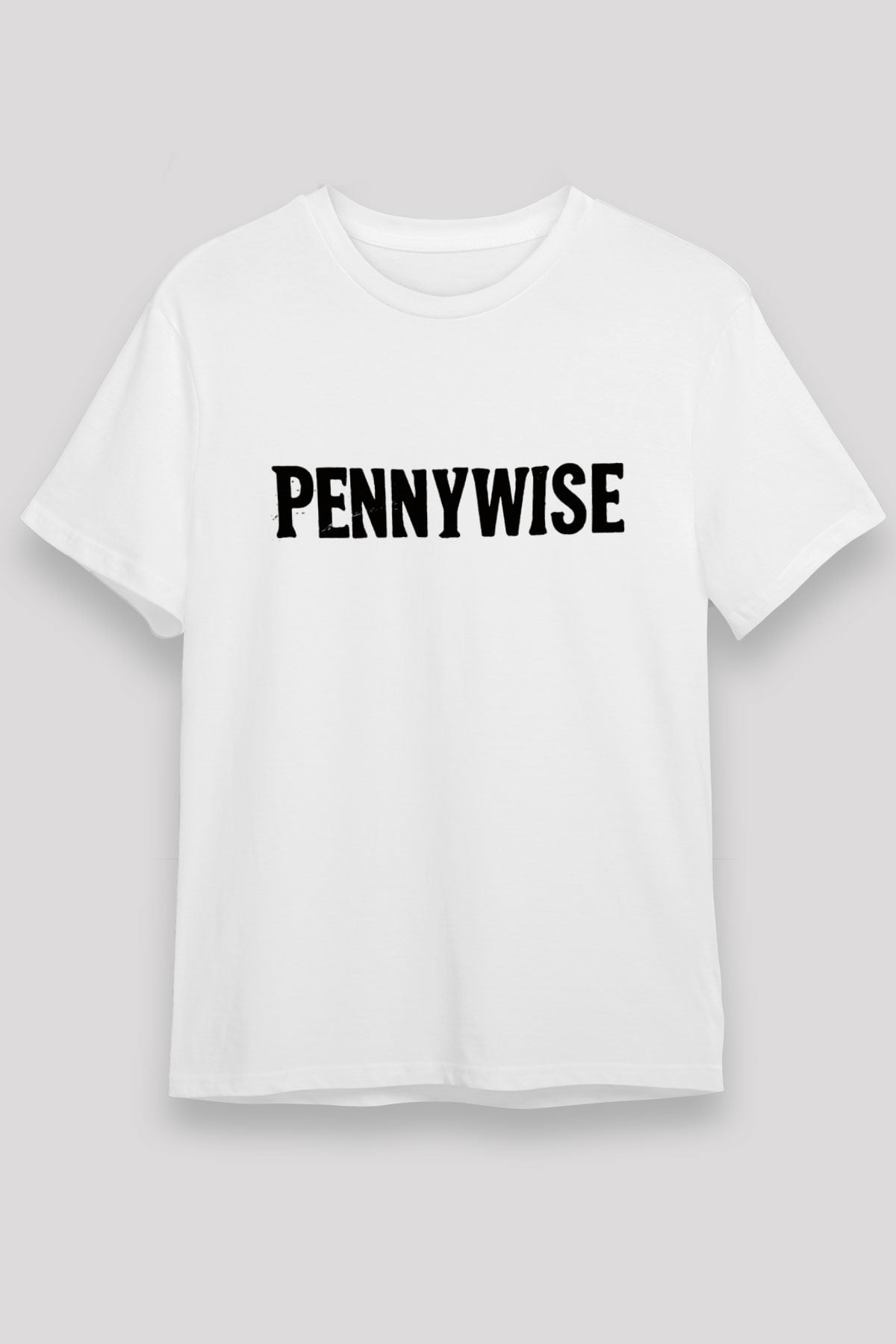 Pennywise Beyaz Unisex Tişört T-Shirt - TişörtFabrikası