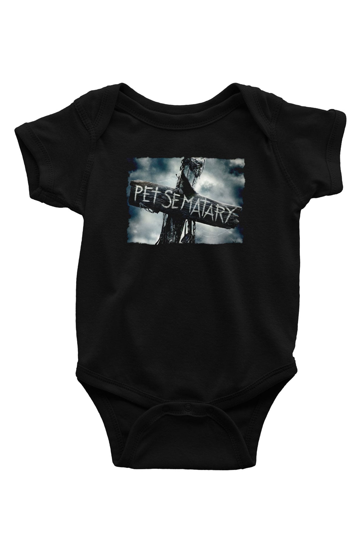Pet Sematary Siyah Bebek Body - Zıbın