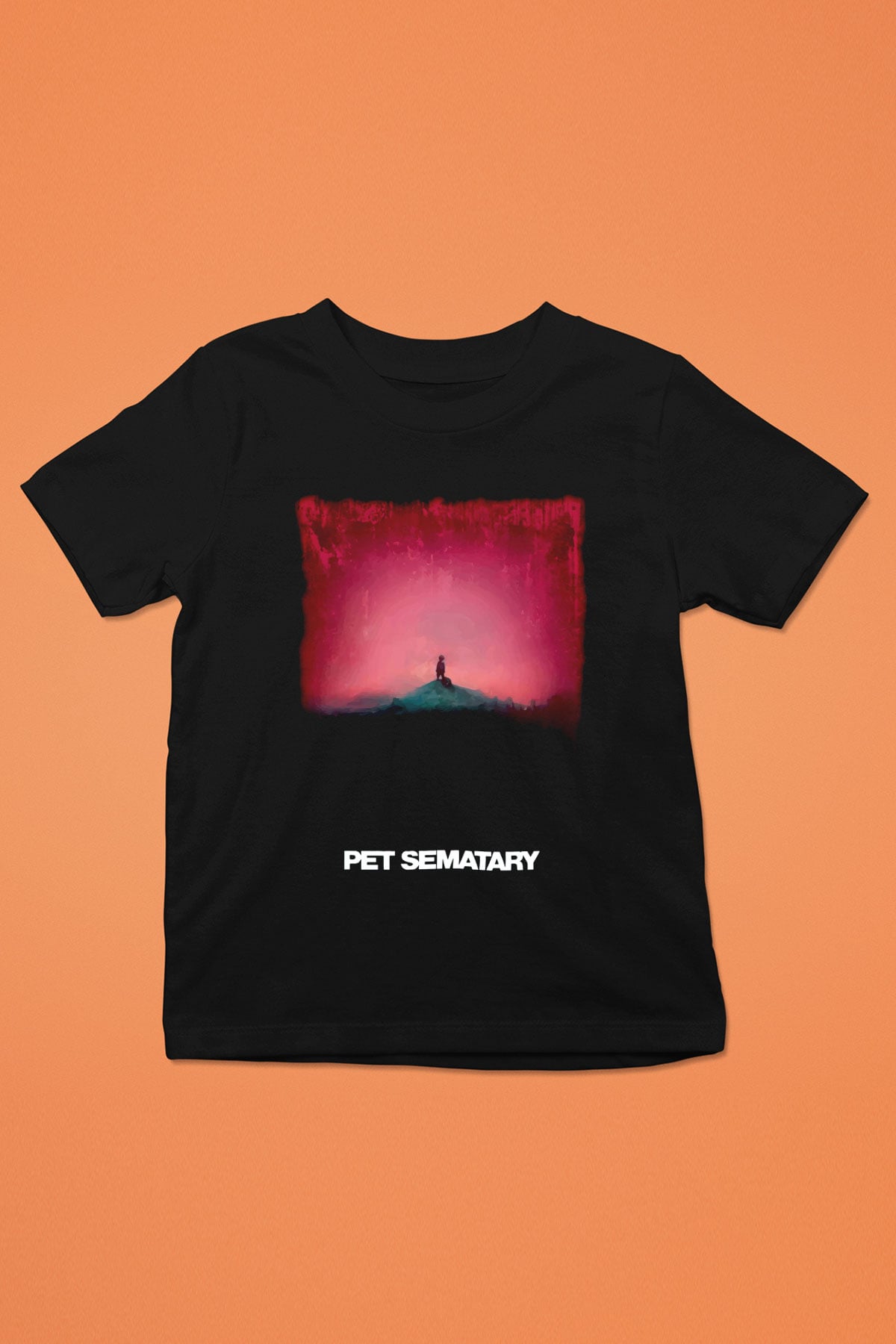 Pet Sematary Siyah Unisex  Çocuk Tişört