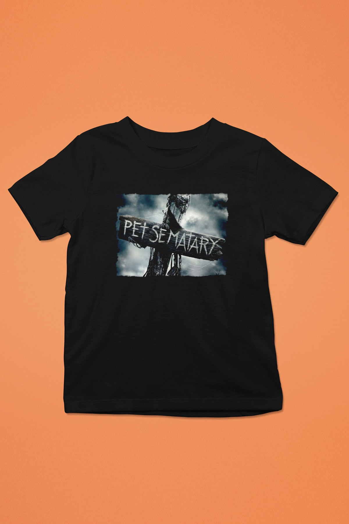 Pet Sematary Siyah Unisex  Çocuk Tişört