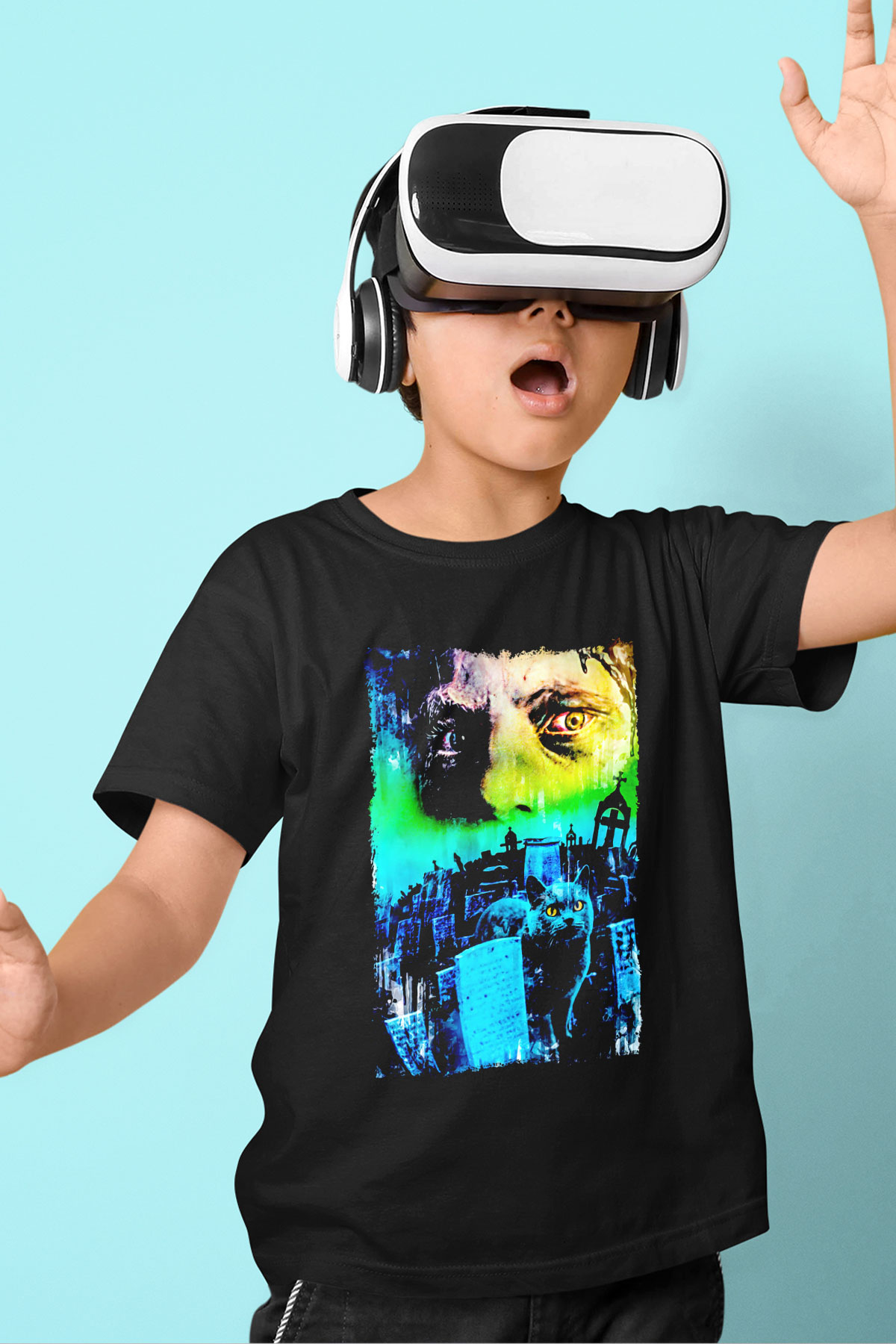 Pet Sematary Siyah Unisex  Çocuk Tişört