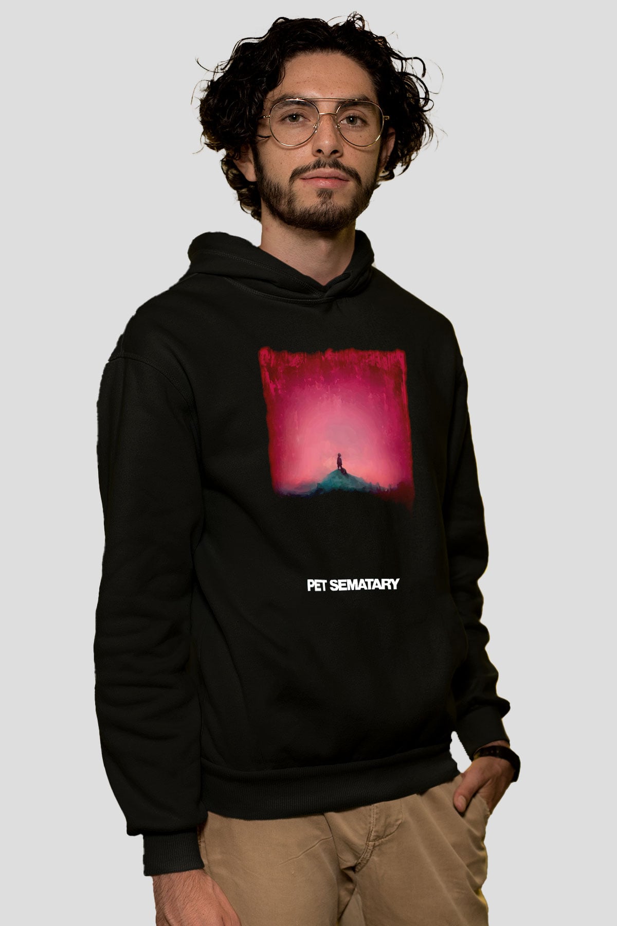 Pet Sematary Siyah Unisex Hoodie