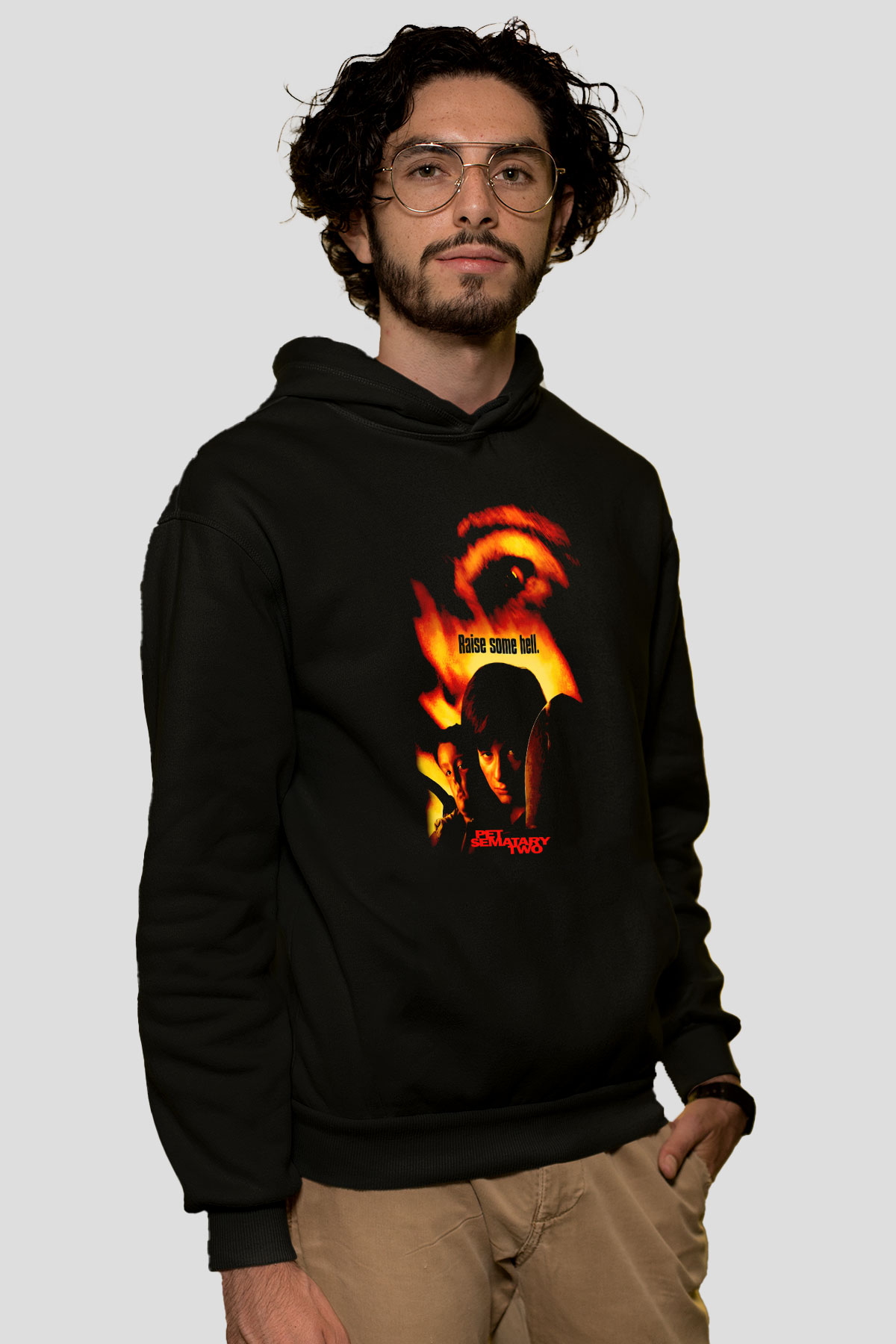 Pet Sematary Siyah Unisex Hoodie