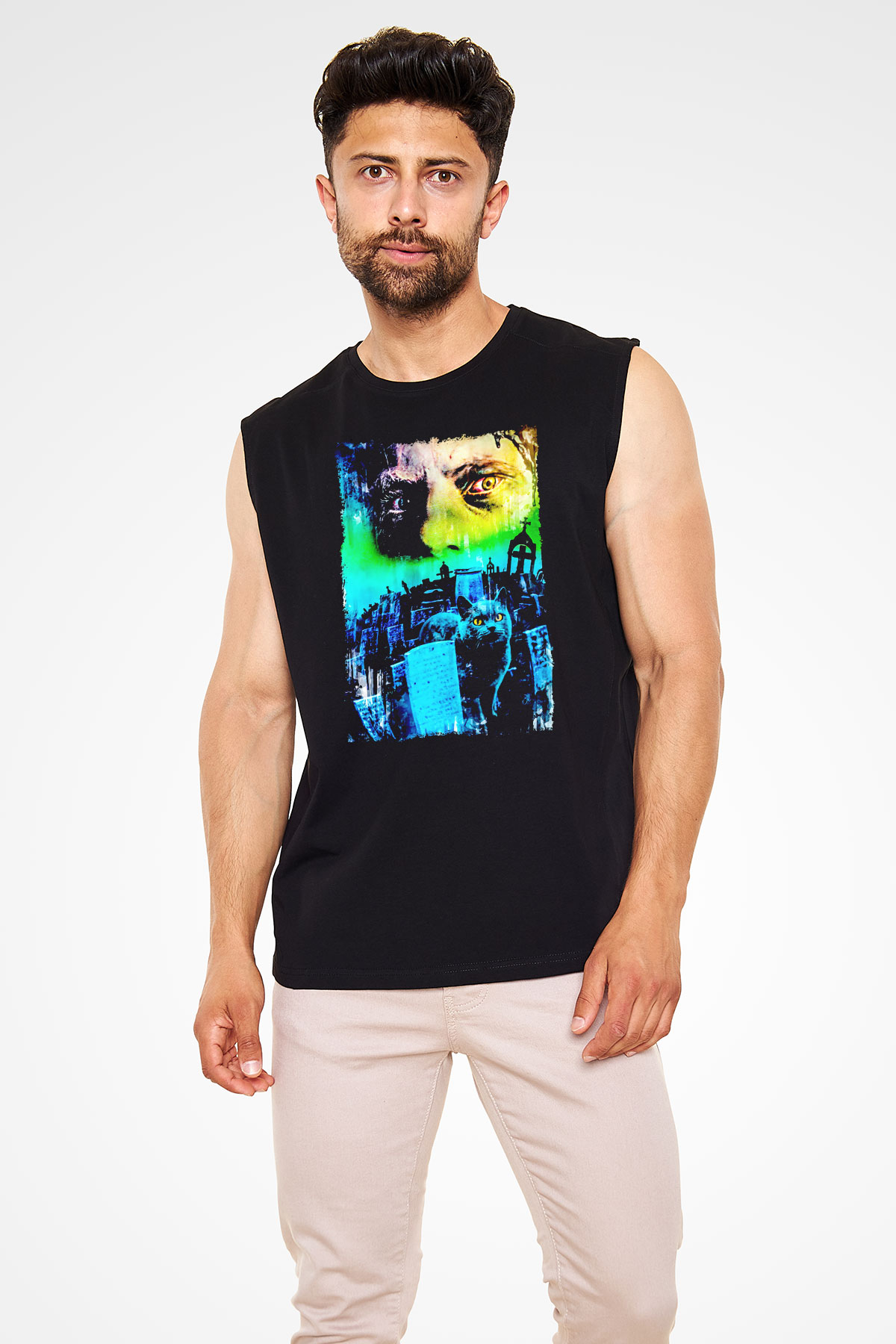 Pet Sematary Siyah Unisex  Kolsuz Tişört