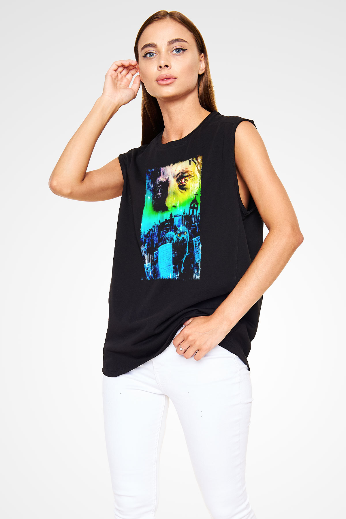 Pet Sematary Siyah Unisex  Kolsuz Tişört