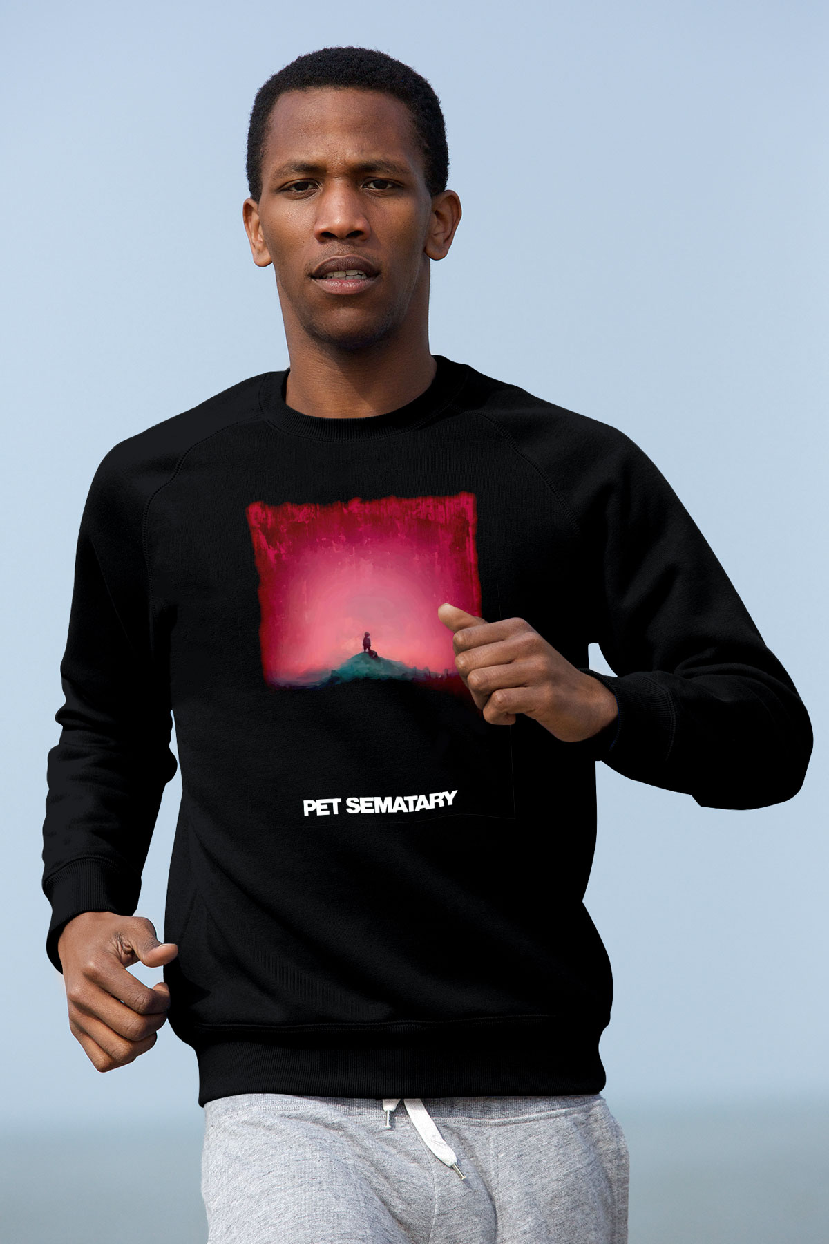 Pet Sematary Siyah Unisex  Sweatshirt