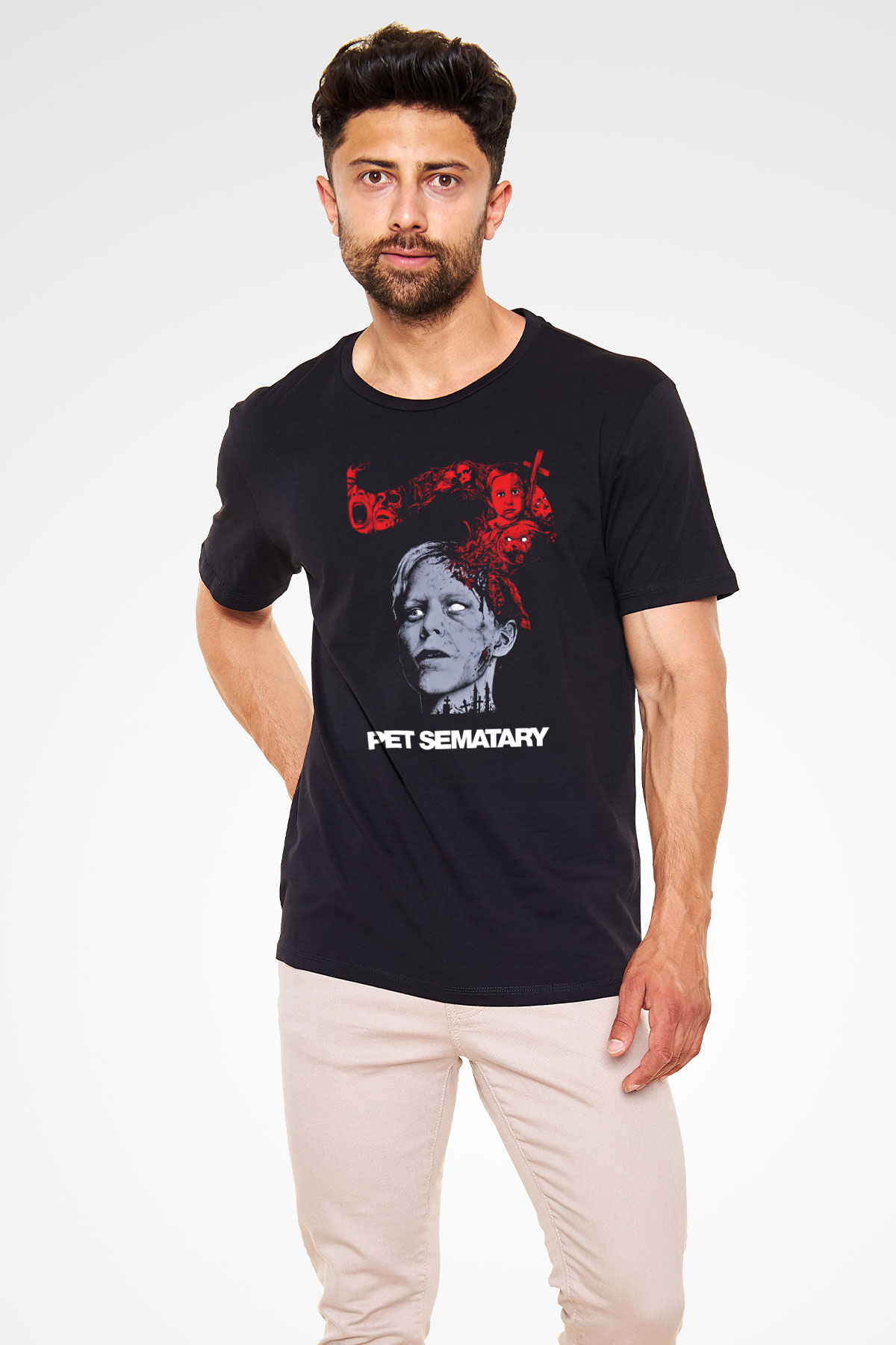Pet Sematary Siyah Unisex Tişört