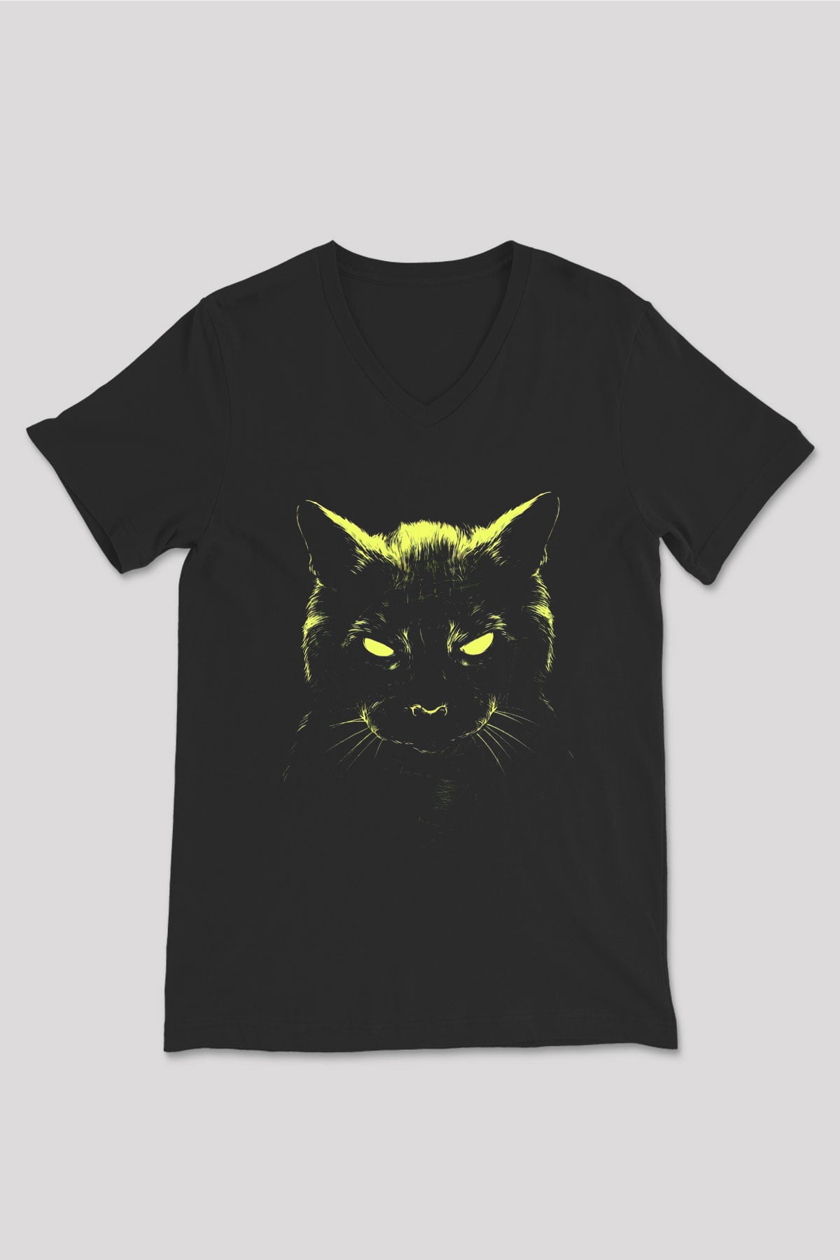 Pet Sematary Siyah Unisex V Yaka Tişört