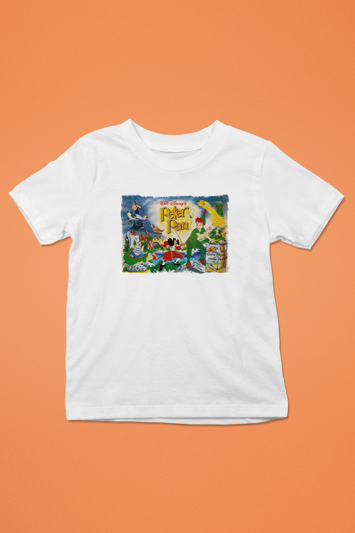 Peter Pan Beyaz Unisex Çocuk Tişört