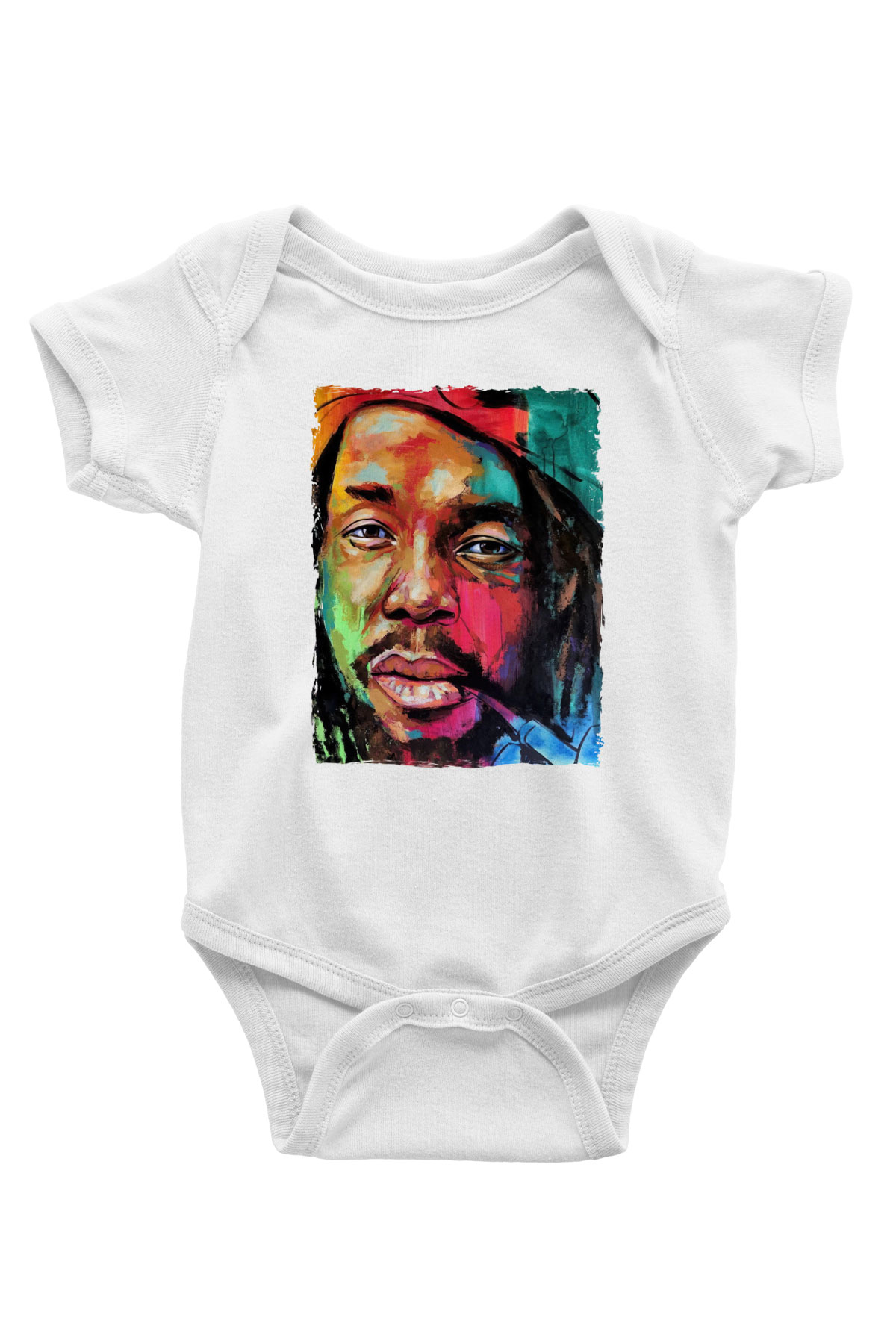 Peter Tosh Beyaz Bebek Body - Zıbın
