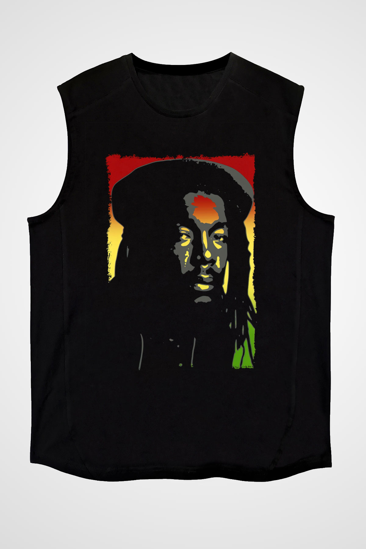 Peter Tosh Siyah Unisex Kolsuz Tişört