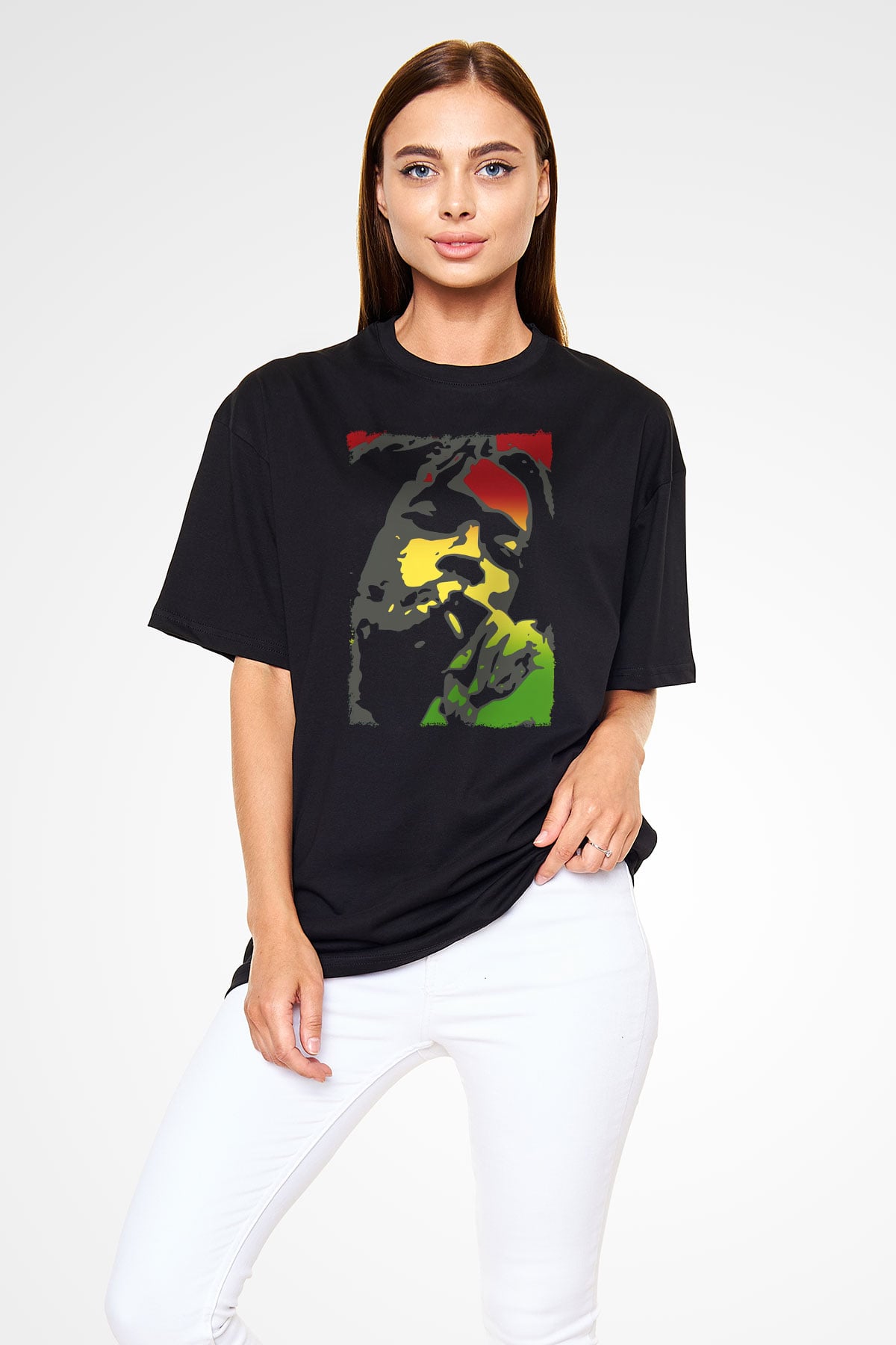 Peter Tosh Siyah Unisex Tişört T-Shirt - TişörtFabrikası