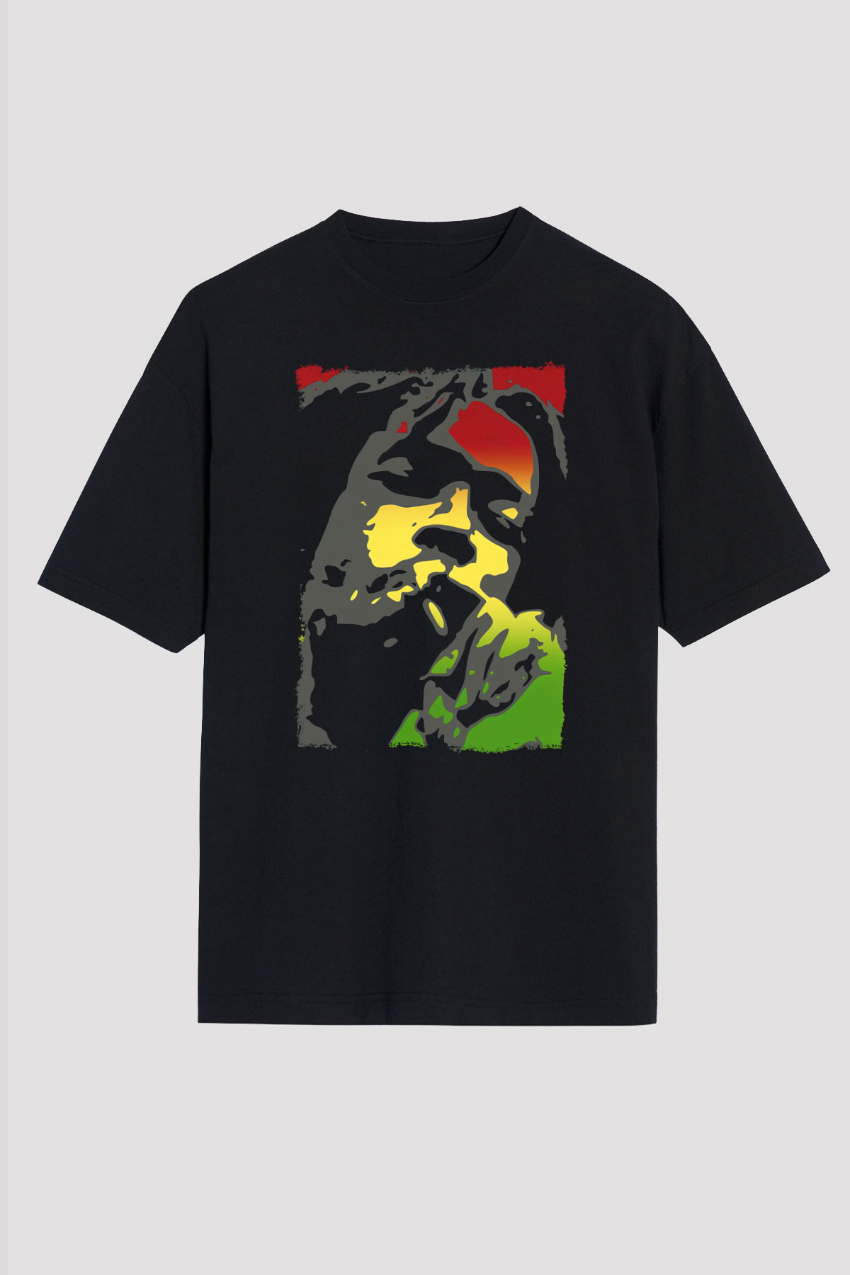 Peter Tosh Siyah Unisex Tişört T-Shirt - TişörtFabrikası