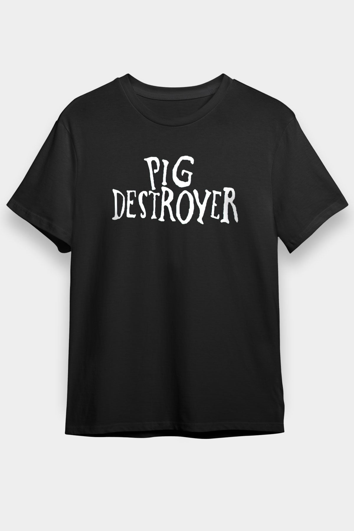 Pig Destroyer Siyah Unisex Tişört T-Shirt - TişörtFabrikası