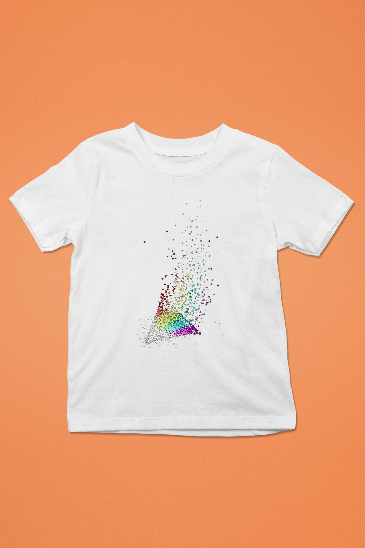 Pink Floyd Baskılı Beyaz Unisex Çocuk Tişört
