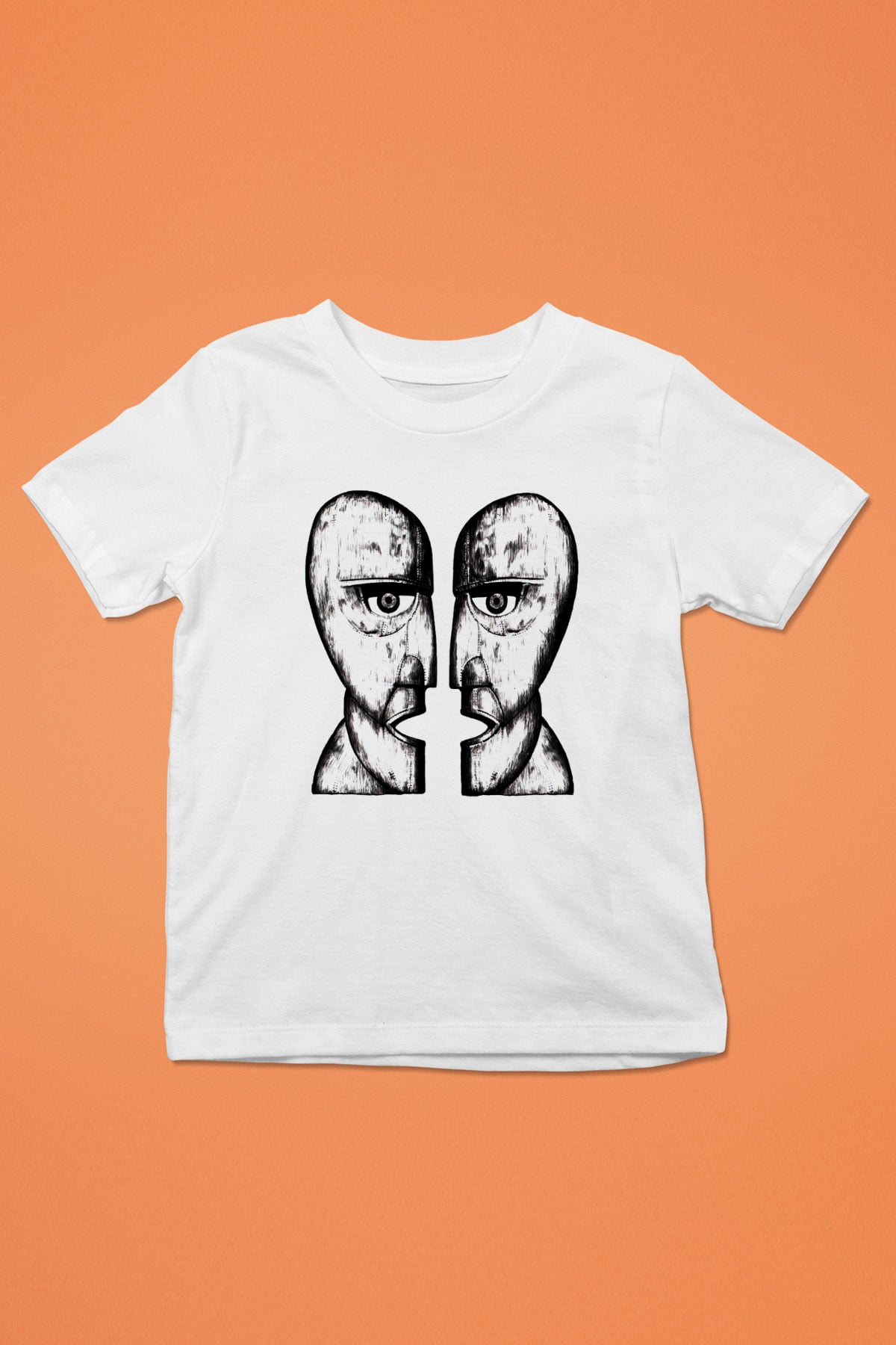 Pink Floyd Beyaz Unisex Çocuk Tişört