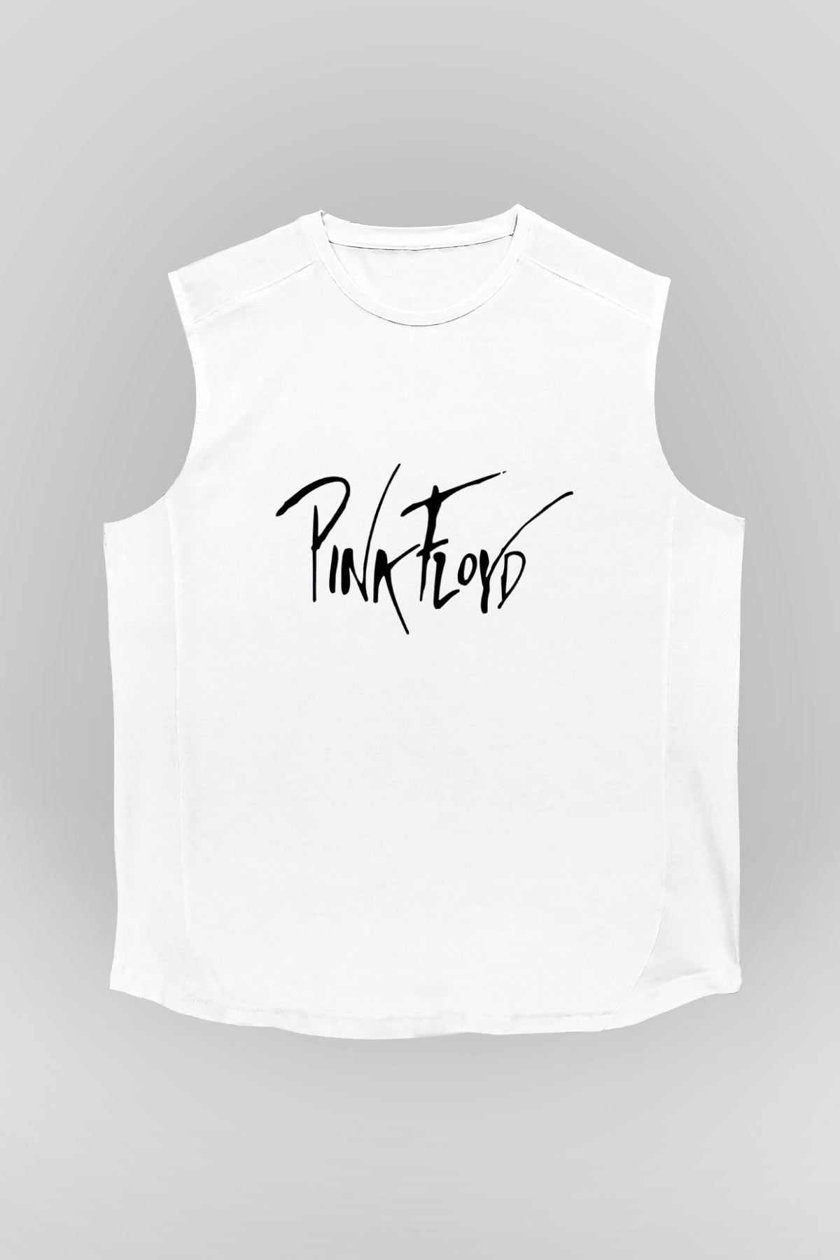 Pink Floyd Beyaz Unisex Kolsuz Tişört