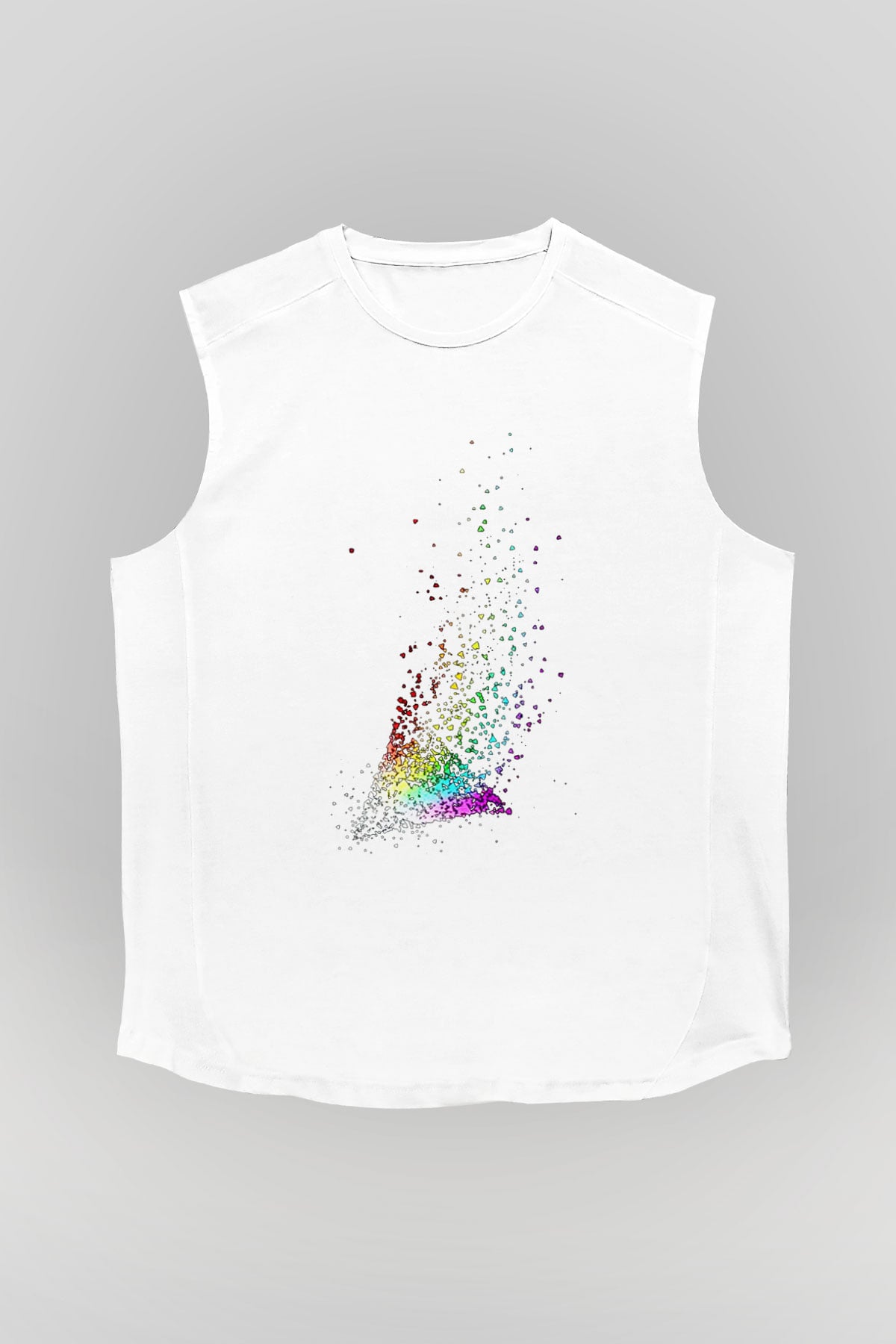 Pink Floyd Beyaz Unisex Kolsuz Tişört