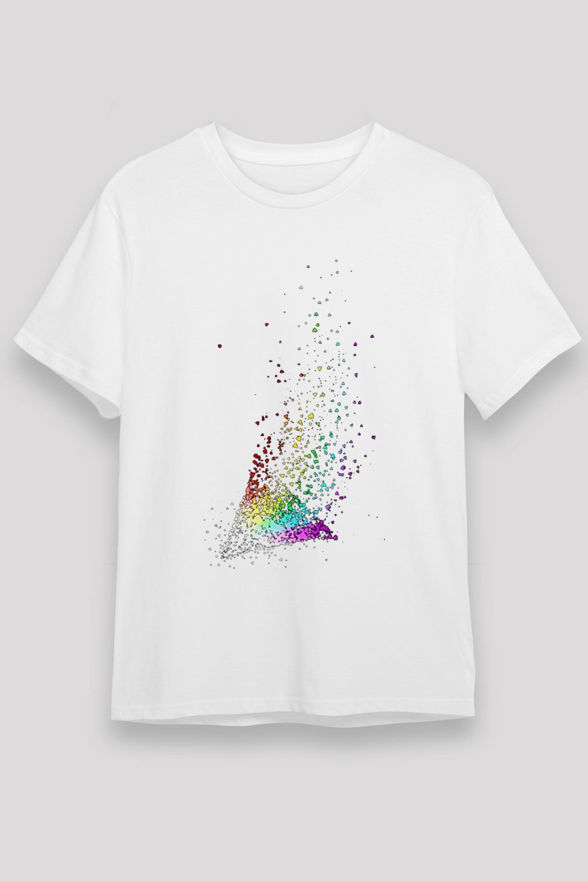 Pink Floyd Beyaz Unisex Tişört T-Shirt - TişörtFabrikası