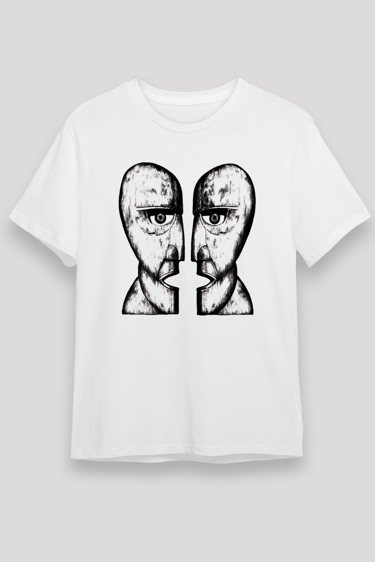 Pink Floyd Beyaz Unisex Tişört T-Shirt - TişörtFabrikası