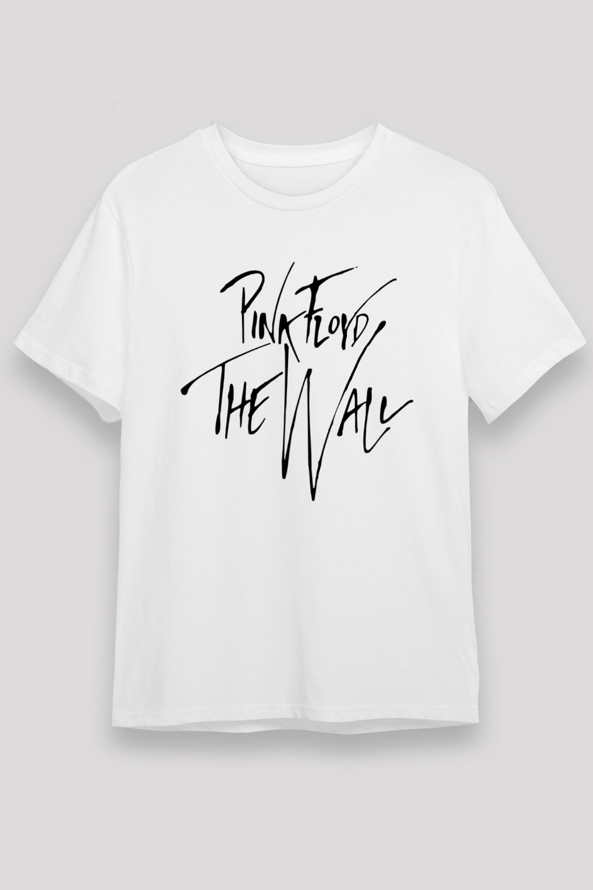 Pink Floyd Beyaz Unisex Tişört T-Shirt - TişörtFabrikası