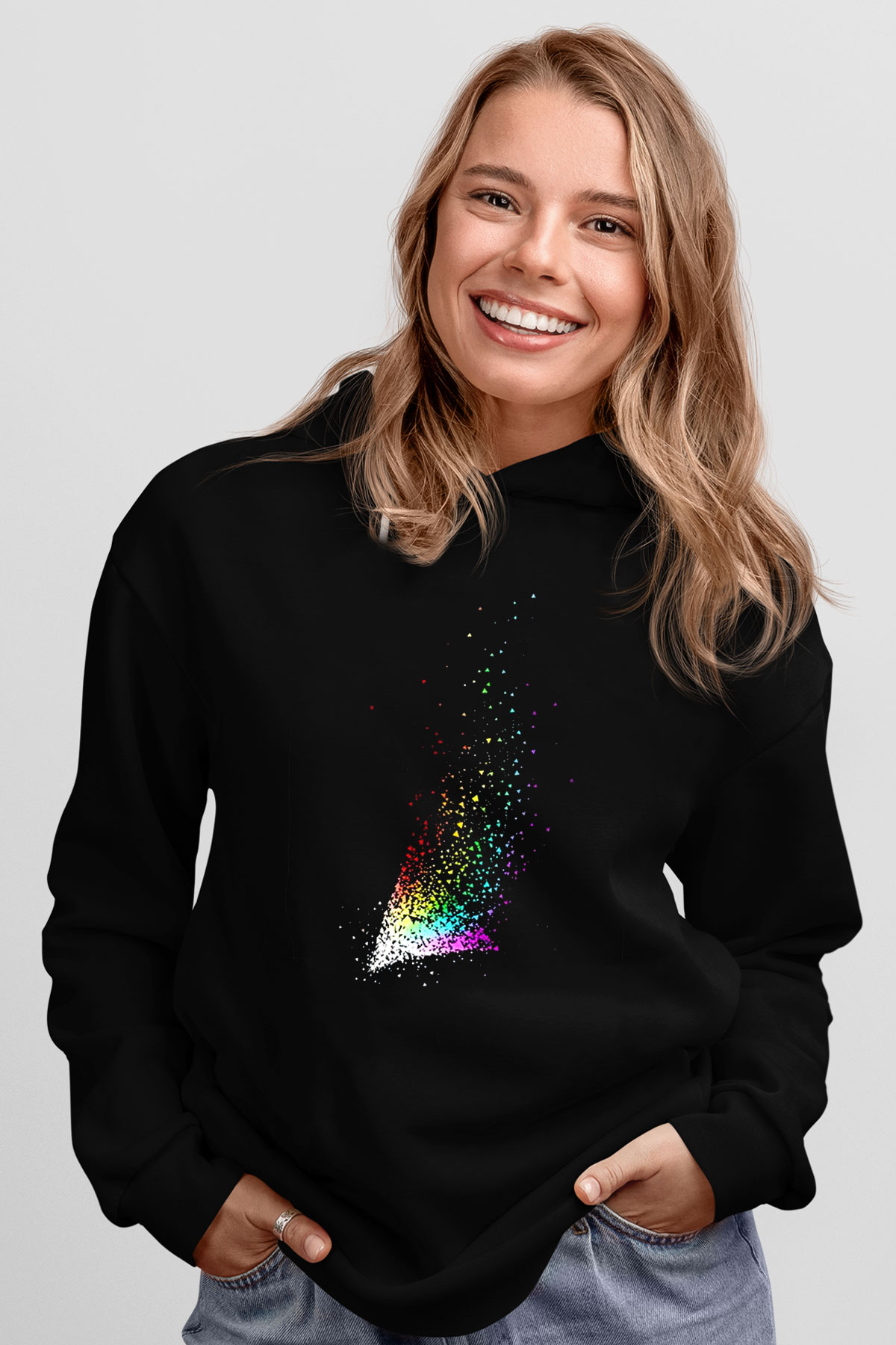 Pink Floyd Siyah Unisex Hoodie