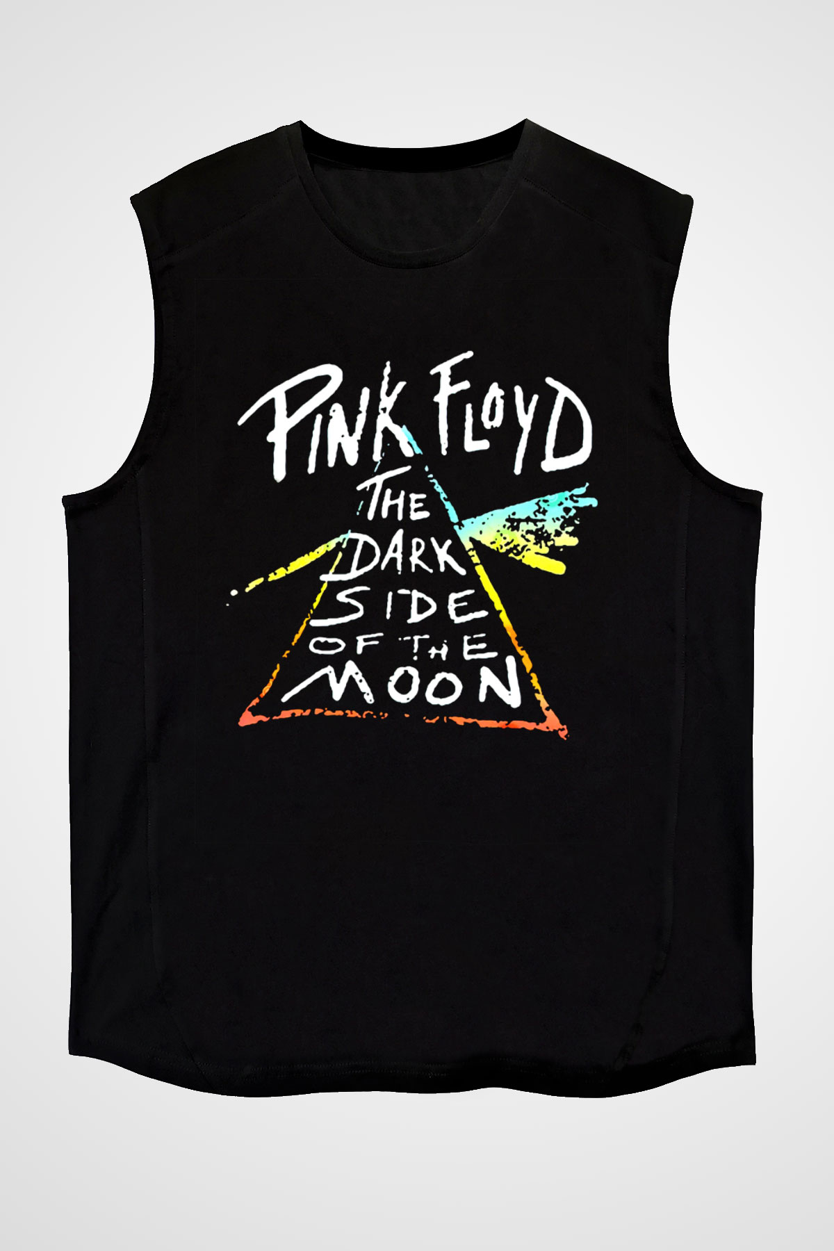 Pink Floyd Siyah Unisex Kolsuz Tişört