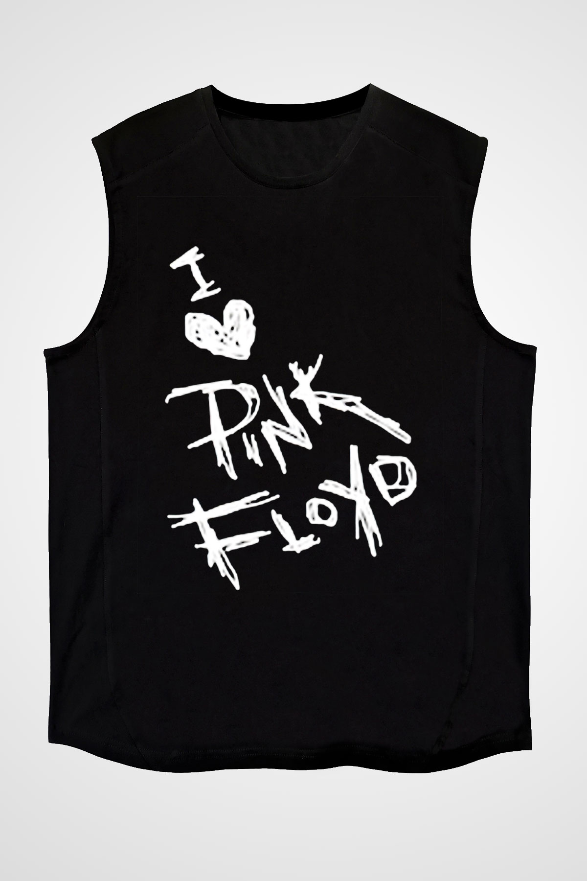 Pink Floyd Siyah Unisex Kolsuz Tişört
