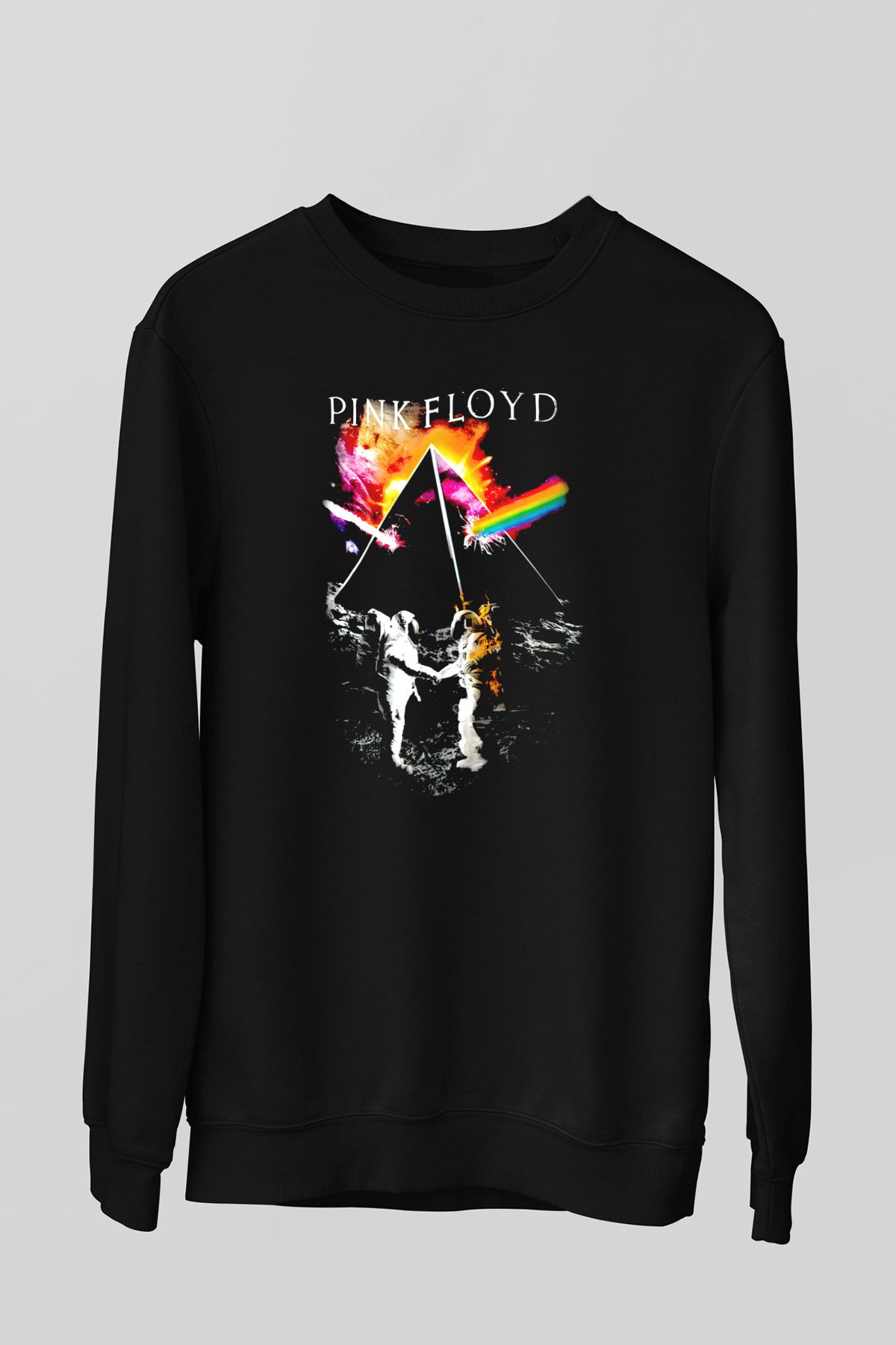 Pink Floyd Siyah Unisex Sweatshirt