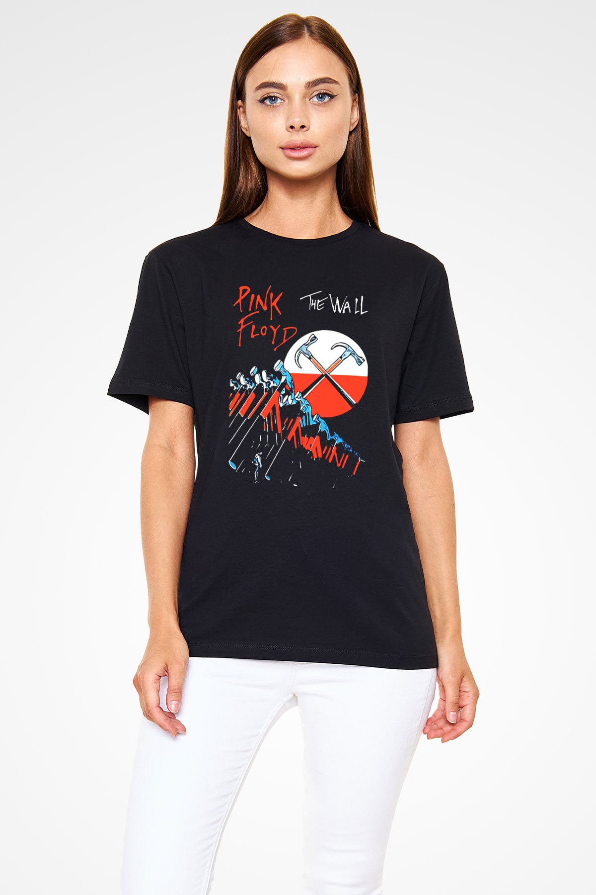 Pink Floyd Siyah Unisex Tişört T-Shirt - TişörtFabrikası